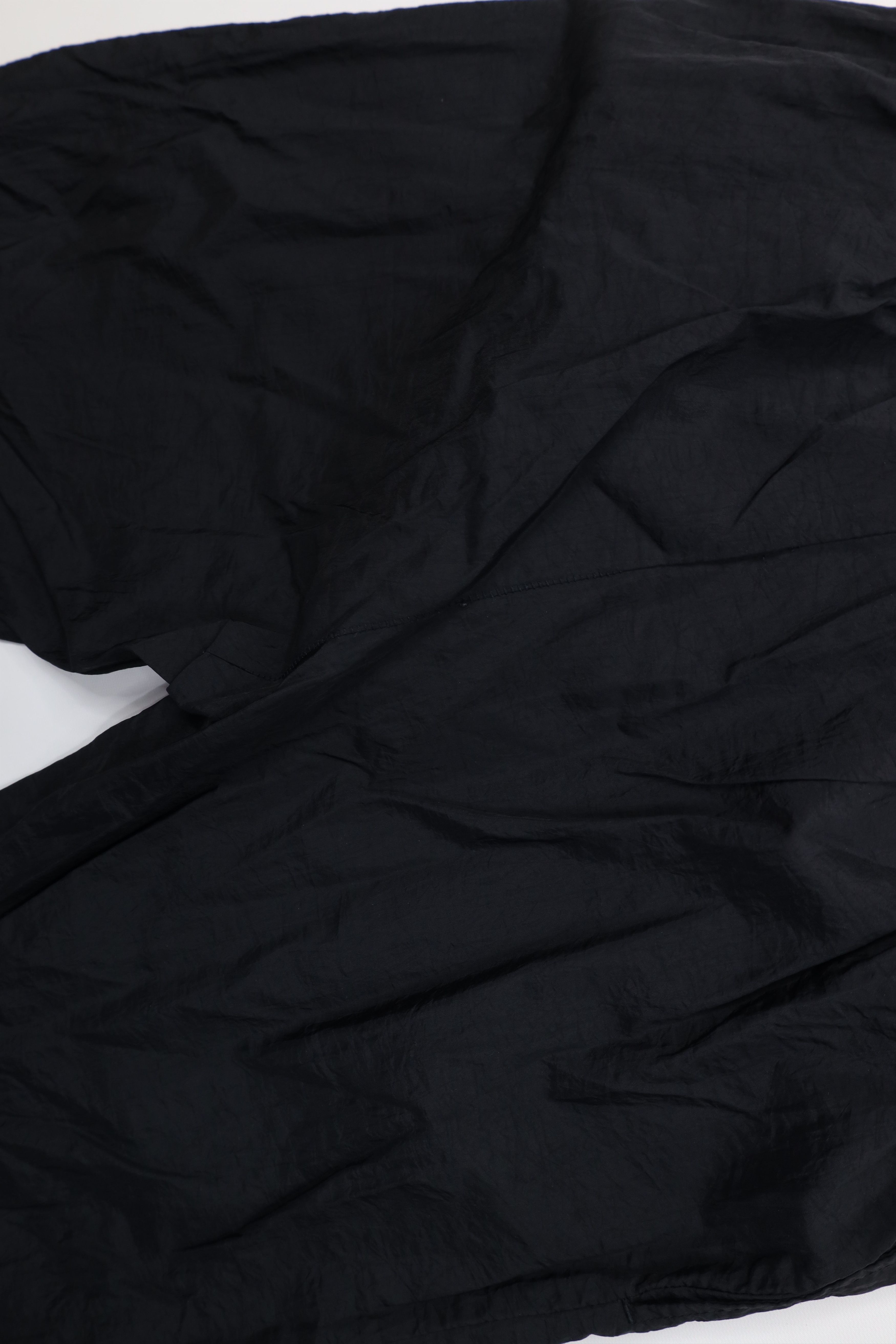 Reebok Vintage 90s Reebok Windbreaker Joggers Pants Black Nylon Size US 36 / EU 52 - 15 Thumbnail
