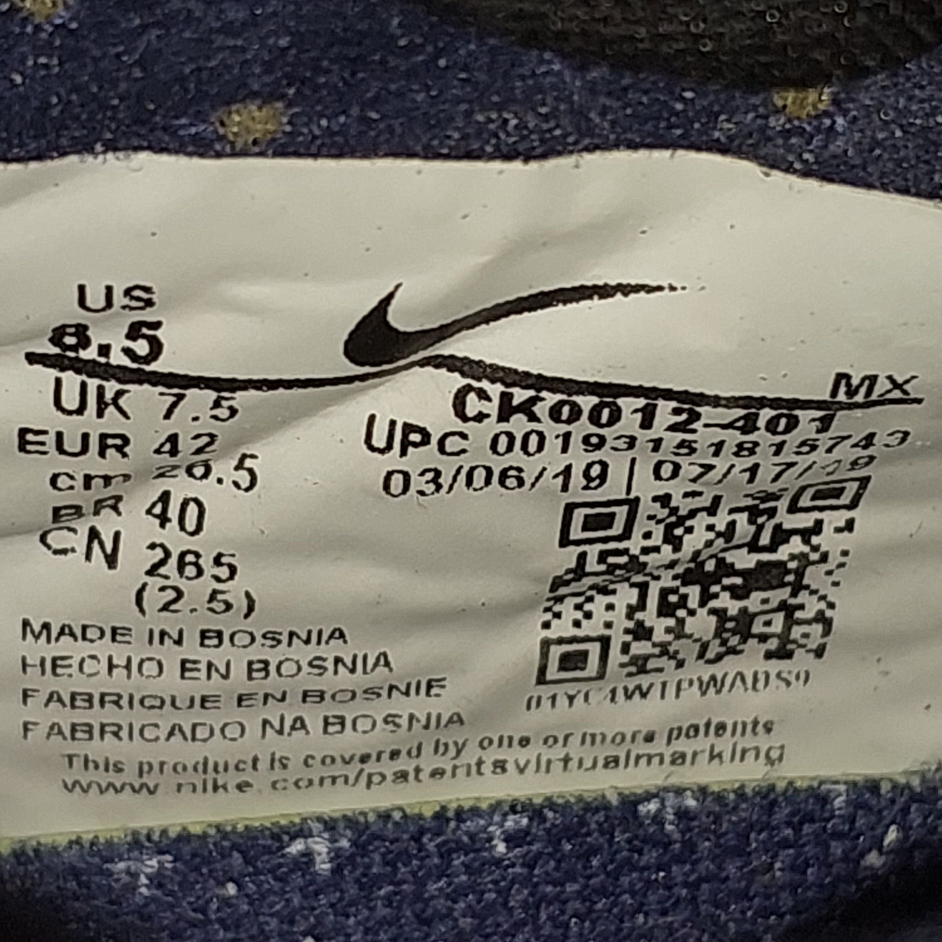 Nike Mercurial Superfly 7 Elite AG-Pro MDS001 US8.5 UK7.5 26.5CM Size US 8.5 / EU 41-42 - 13 Thumbnail
