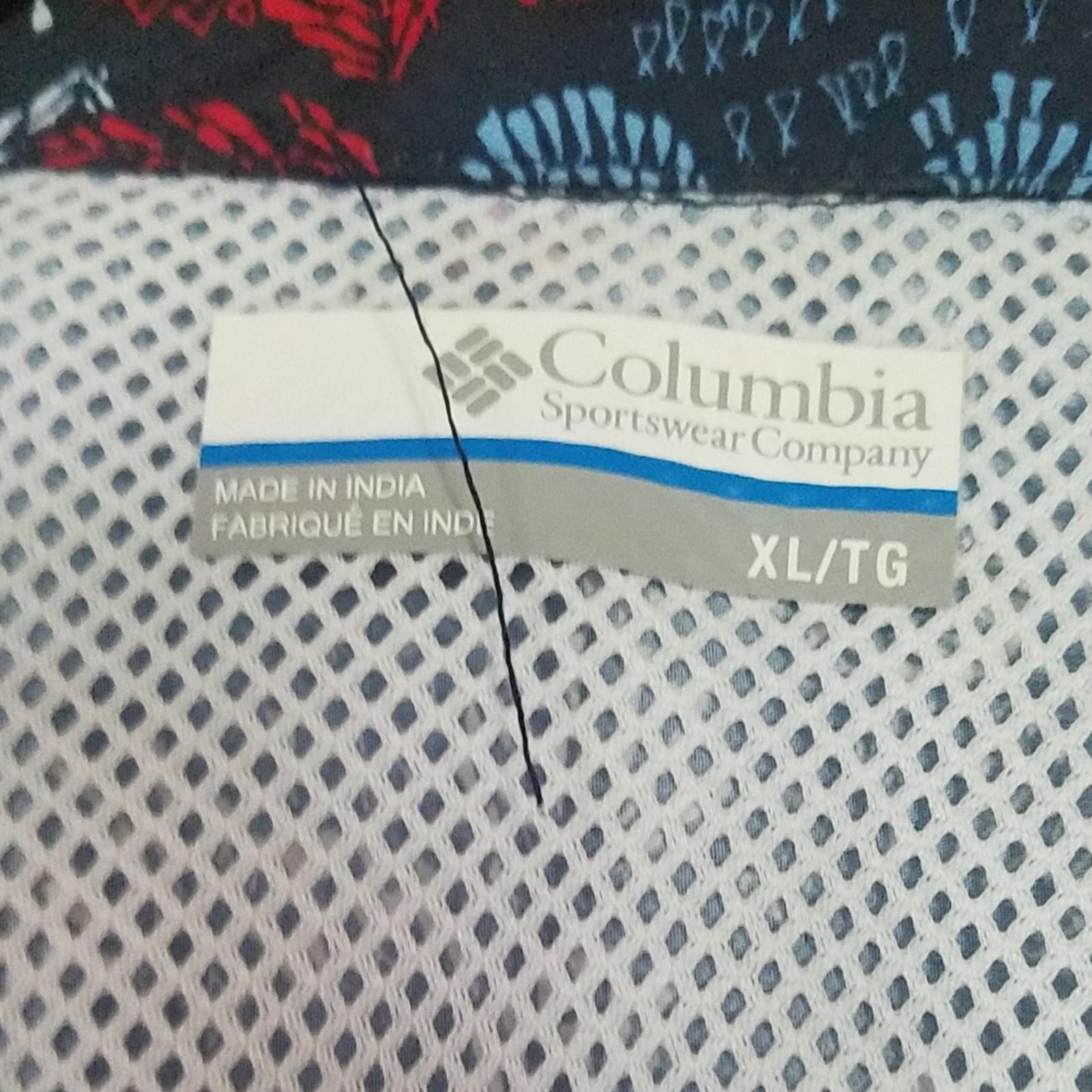 Columbia Columbia PDG Button-Up Shirt - Red and Blue Size XL Size US XL / EU 56 / 4 - 3 Thumbnail