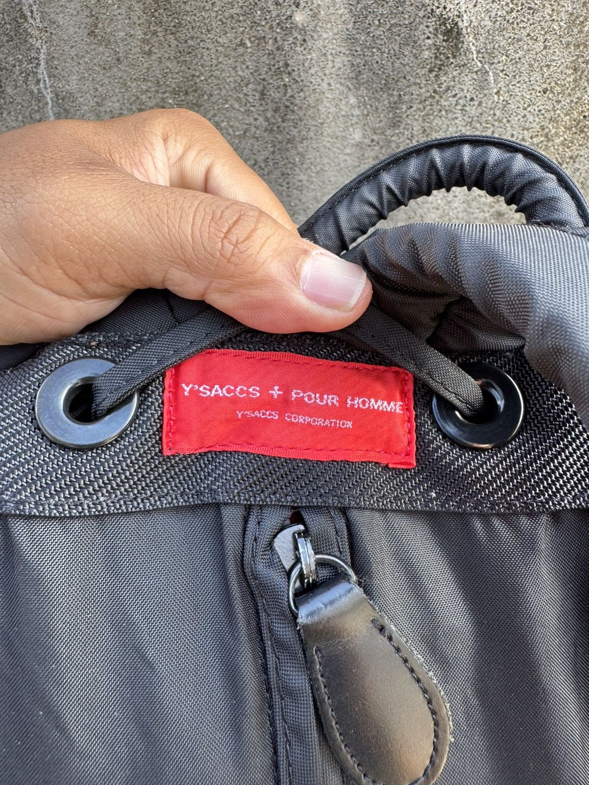 Yohji Yamamoto Vintage Yohji Yamamoto Y’saccs Nylon Backpack 28L Y’s Rare Size ONE SIZE - 3 Thumbnail