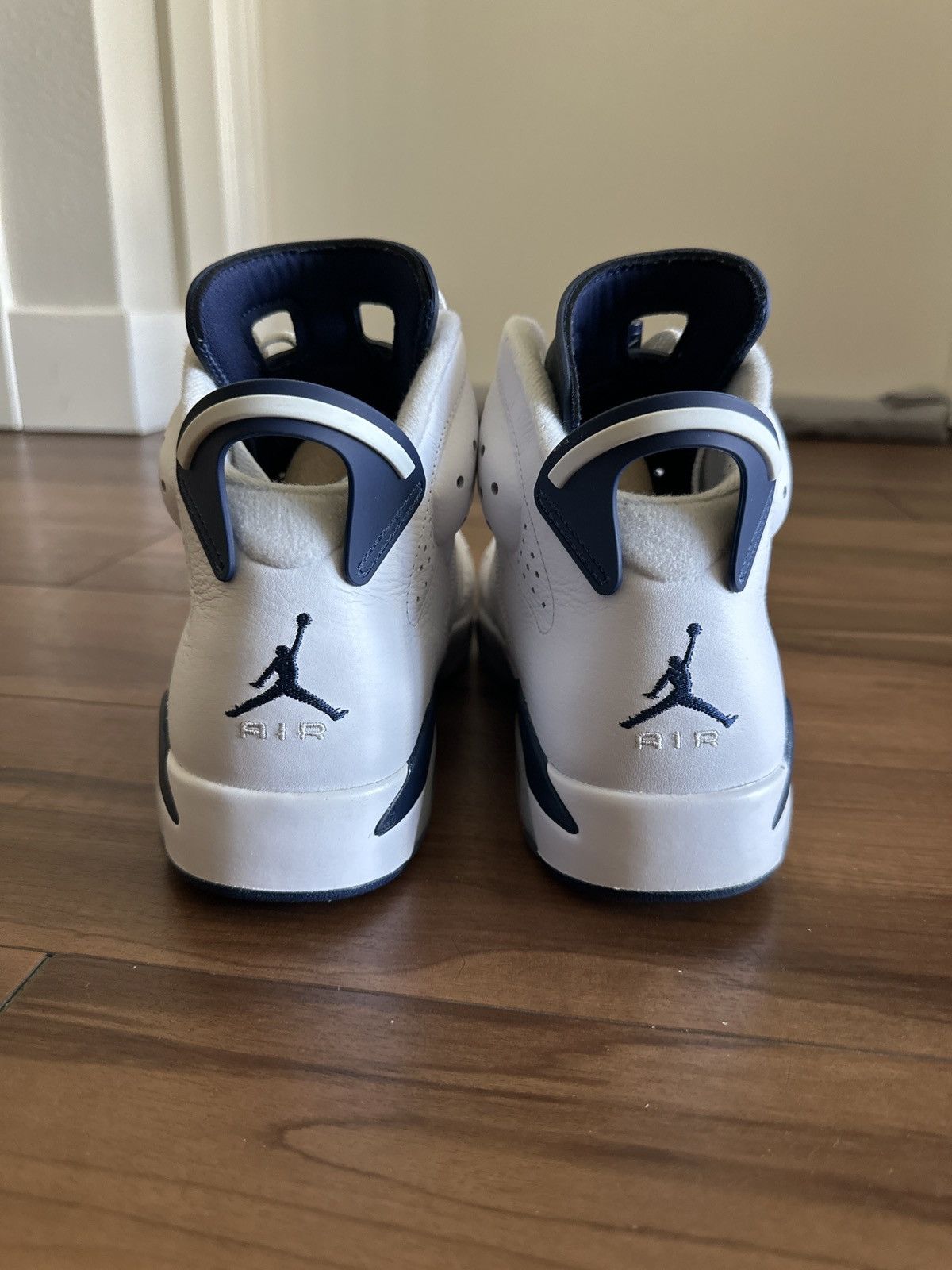 Jordan Brand Air Jordan 6 VI Retro Midnight Navy 2022 Size US 9.5 / EU 42-43 - 4 Thumbnail