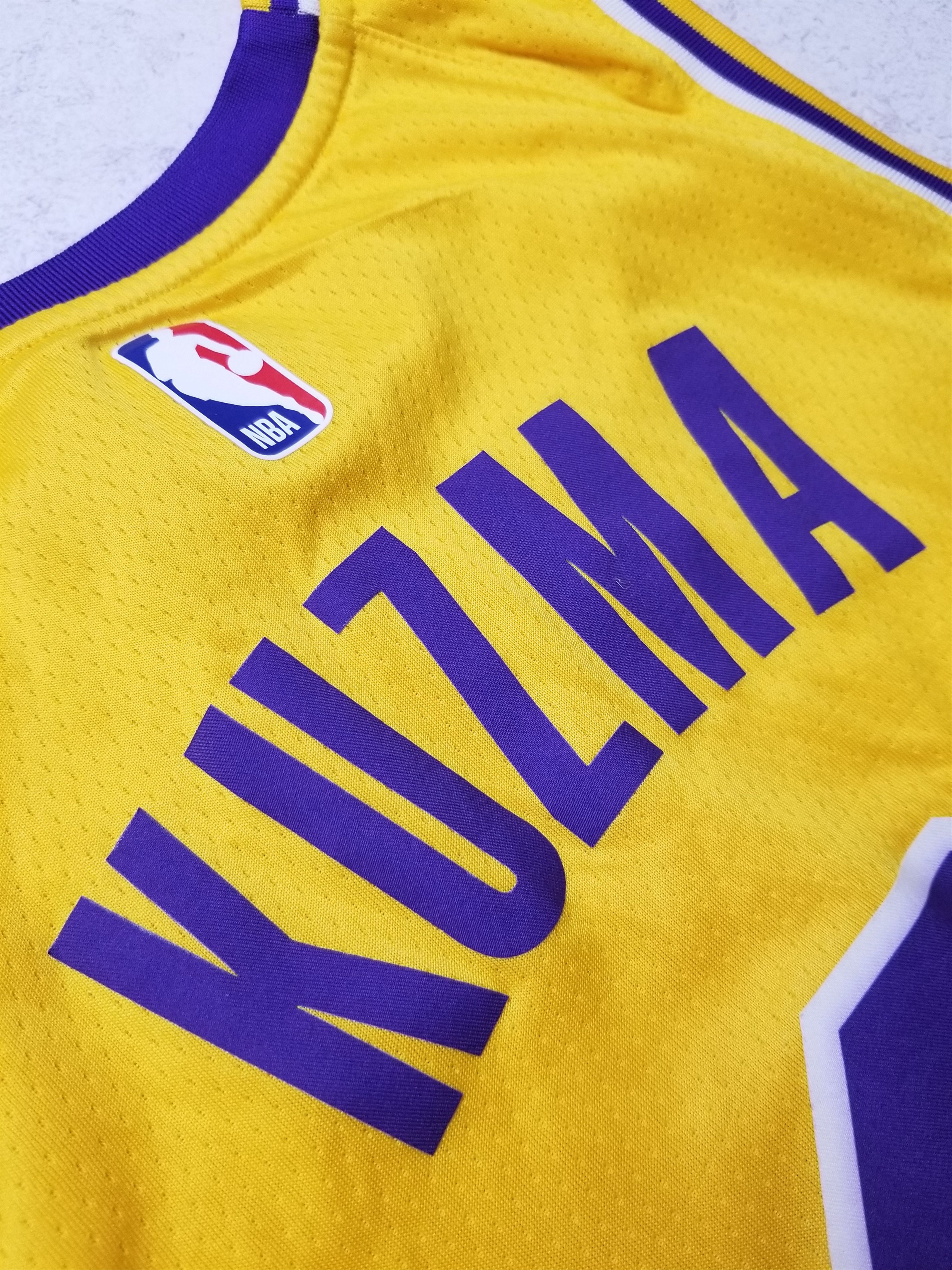Nike NIKE LOS ANGELES LAKERS KYLE KUSMA #0 NBA Kit Jersey Shorts Size US L / EU 52-54 / 3 - 4 Thumbnail