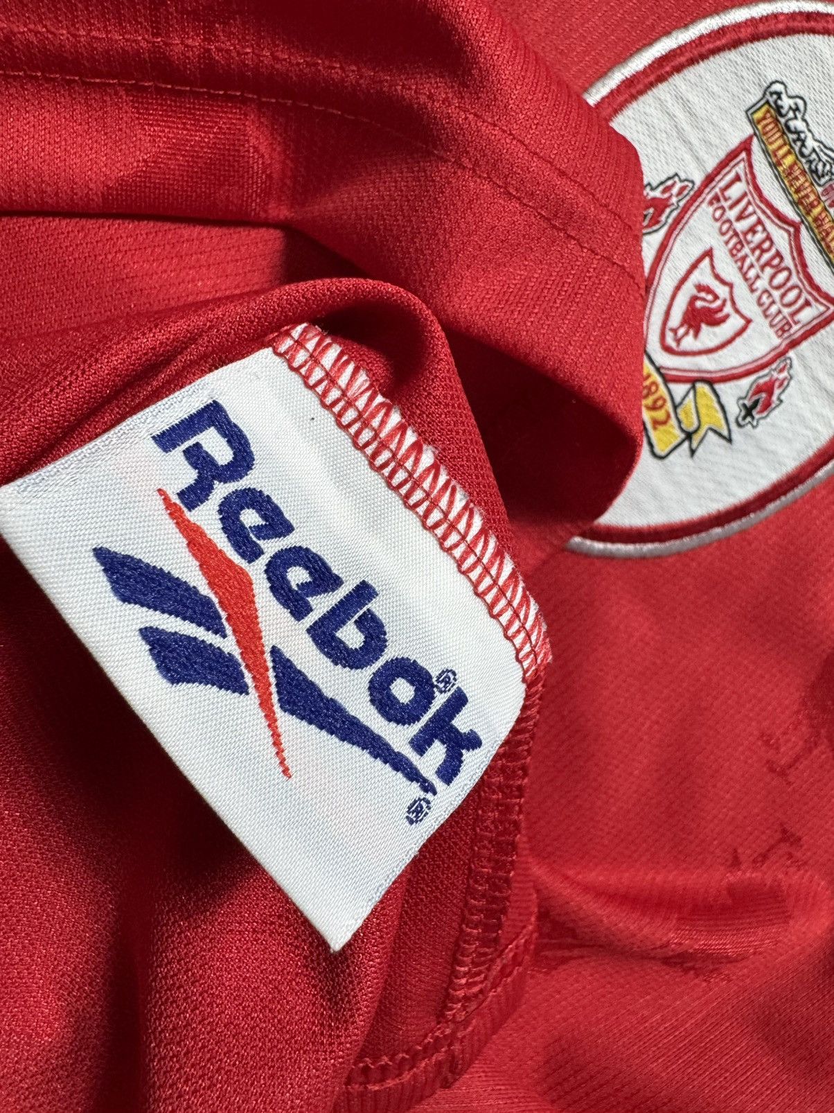 Reebok Reebok FC Liverpool 1996/1997 Vintage Soccer Jersey Size US M / EU 48-50 / 2 - 7 Thumbnail