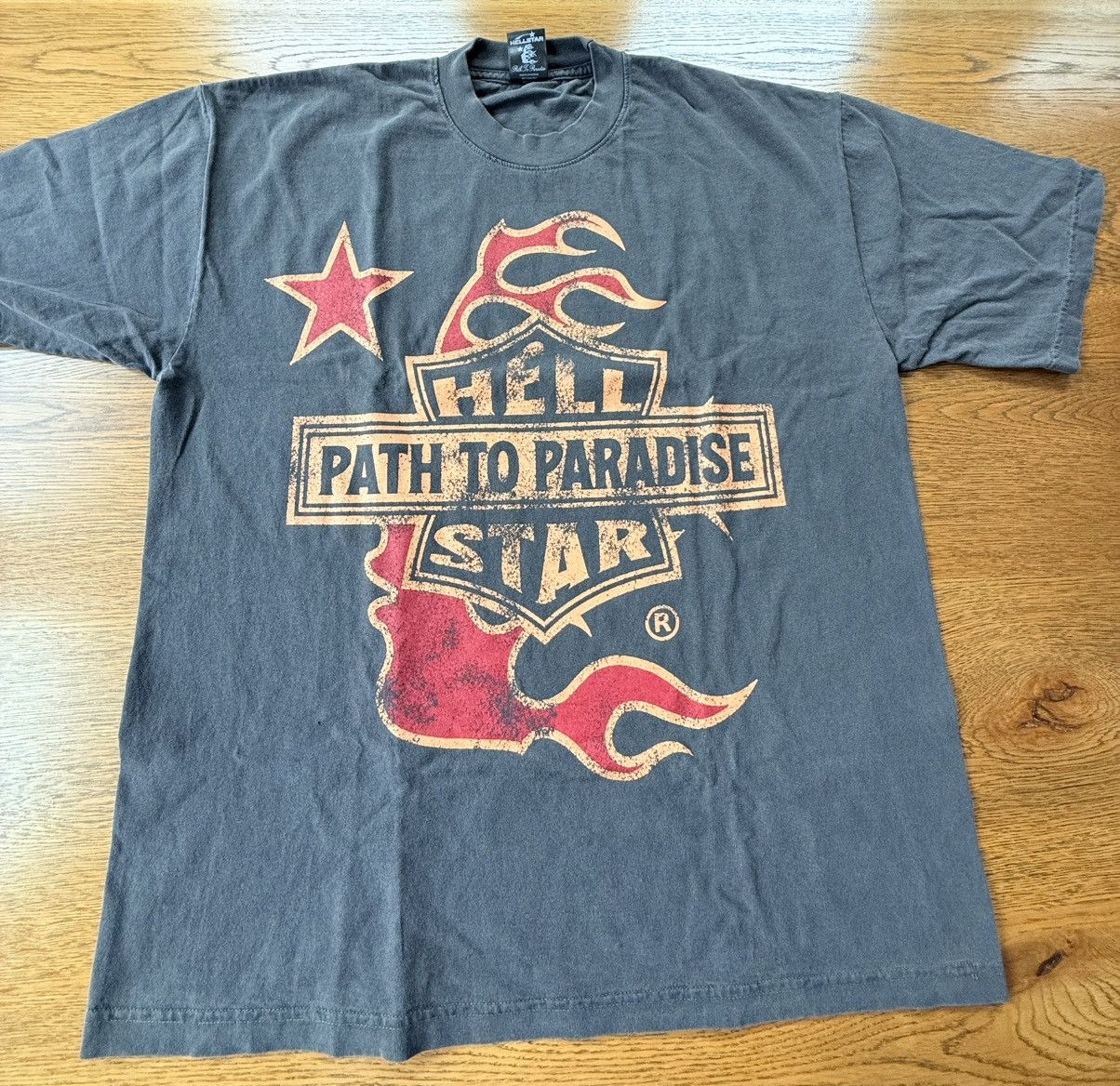 HELLSTAR Hellstar Biker Tour Tee Grey size L Size US L / EU 52-54 / 3 - 1 Thumbnail