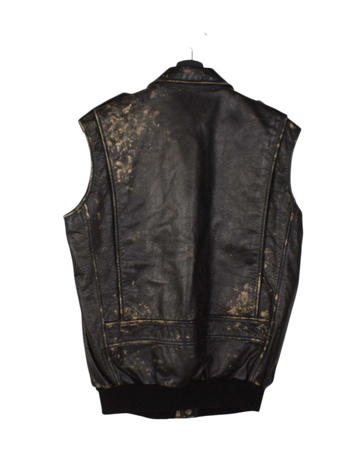 Saint Laurent Paris Saint Laurent Men Vest Leather Unisex Size L, S1426 Size US L / EU 52-54 / 3 - 3 Thumbnail