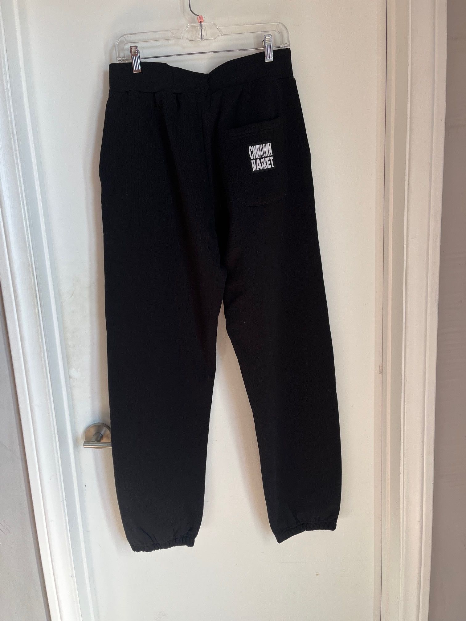 Market NWT Chinatown Market Black Arc Logo Sweatpants L Size US 36 / EU 52 - 2 Thumbnail
