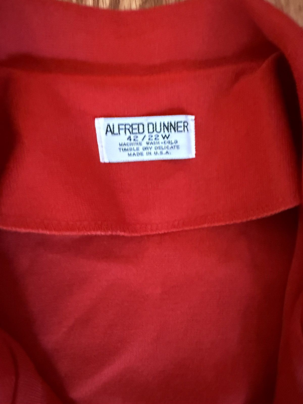 Other Vintage Alfred Dunner Red Blazer Jacket Size L / US 10 / IT 46 - 2 Thumbnail