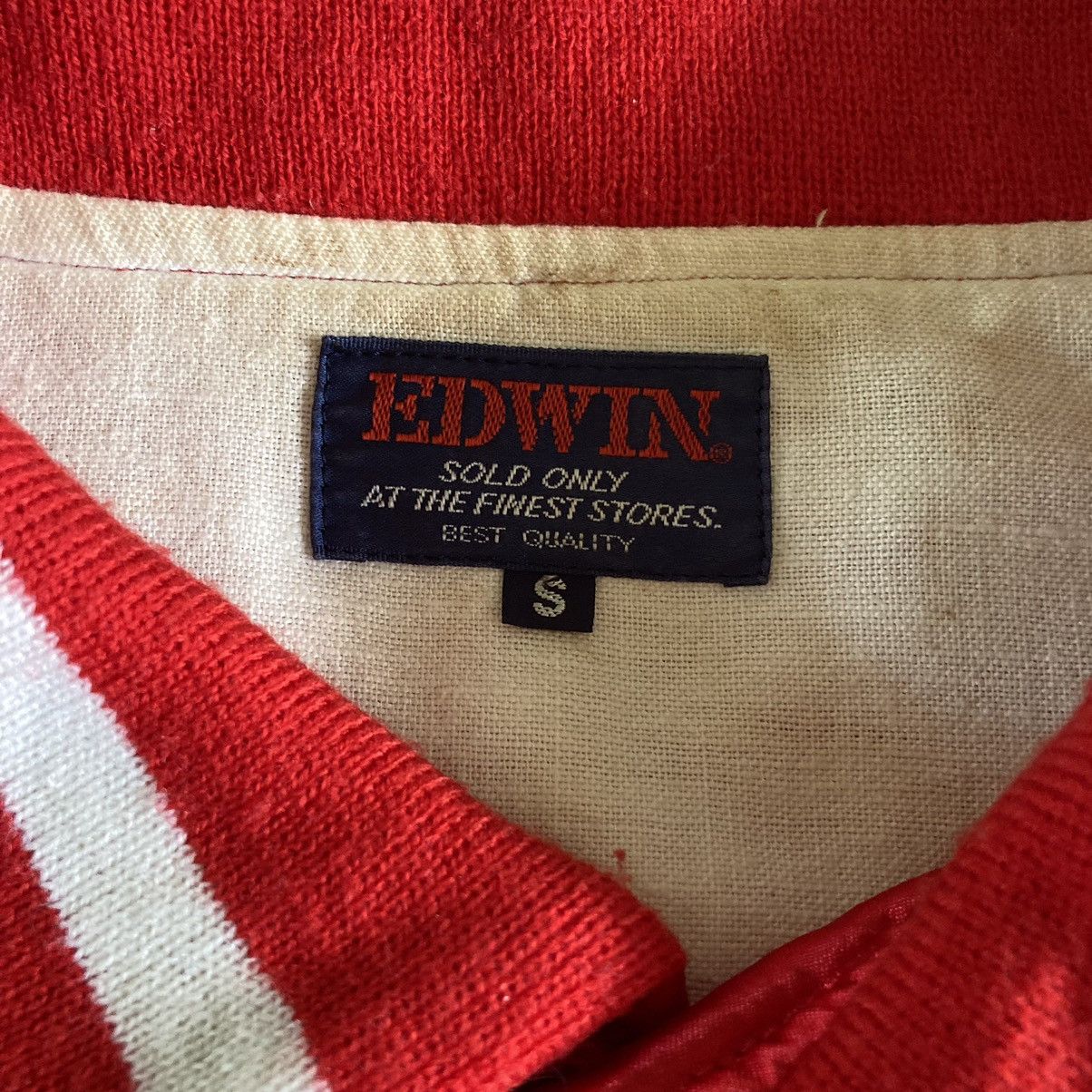 Edwin Vintage Edwin Baseball Jacket 80s✨ Size US S / EU 44-46 / 1 - 4 Thumbnail