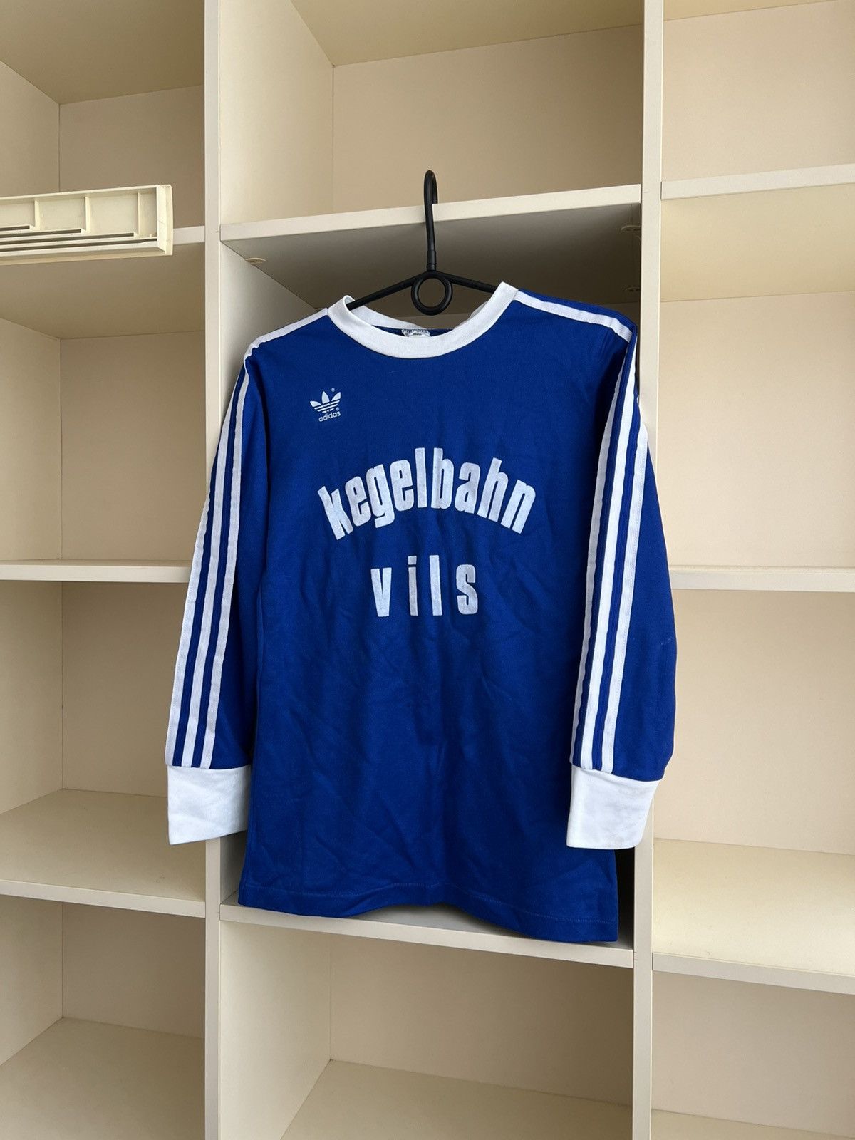 Adidas Vintage 80s Adidas Erima Long Sleeve Mede in West Germany Size US S / EU 44-46 / 1 - 2 Thumbnail