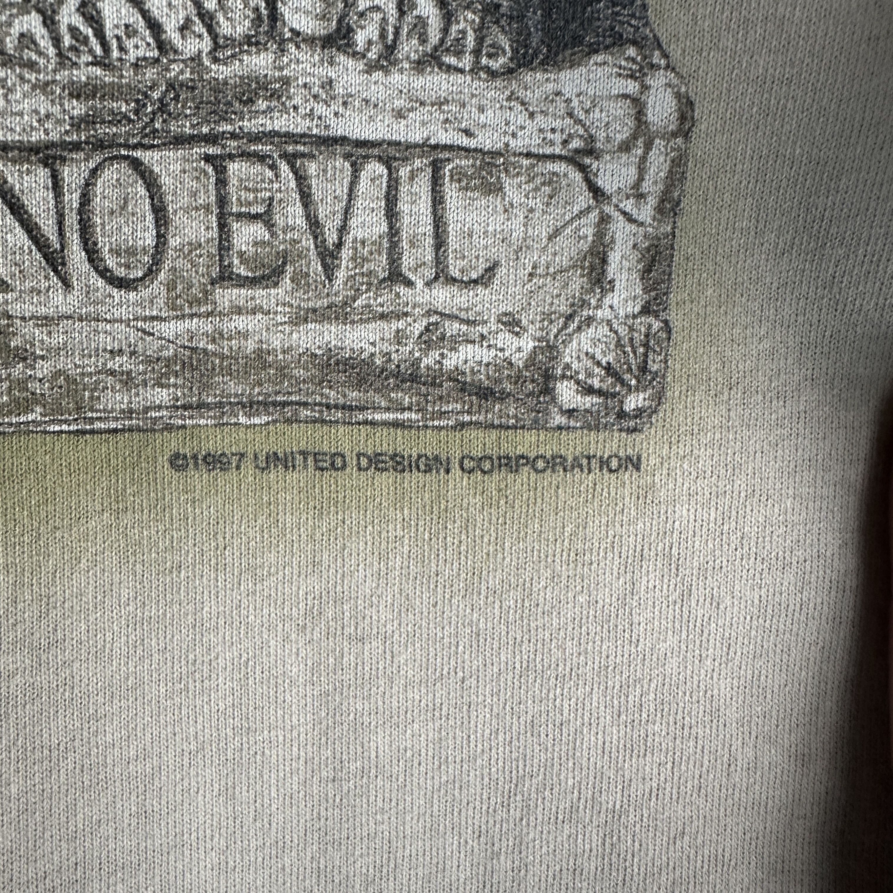 Other Vtg Gargoyles T shirt Mens "See No, Hear No, Speak No Evil" Size US M / EU 48-50 / 2 - 7 Thumbnail