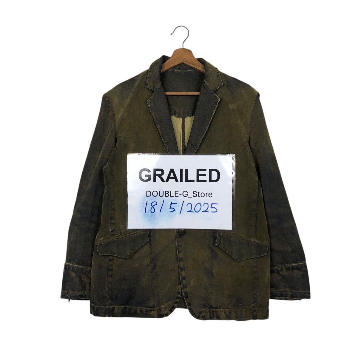 Hysteric Glamour 📌Vintage Chore Work Jacket Constructed To be Continued Size US L / EU 52-54 / 3 - 1 Thumbnail