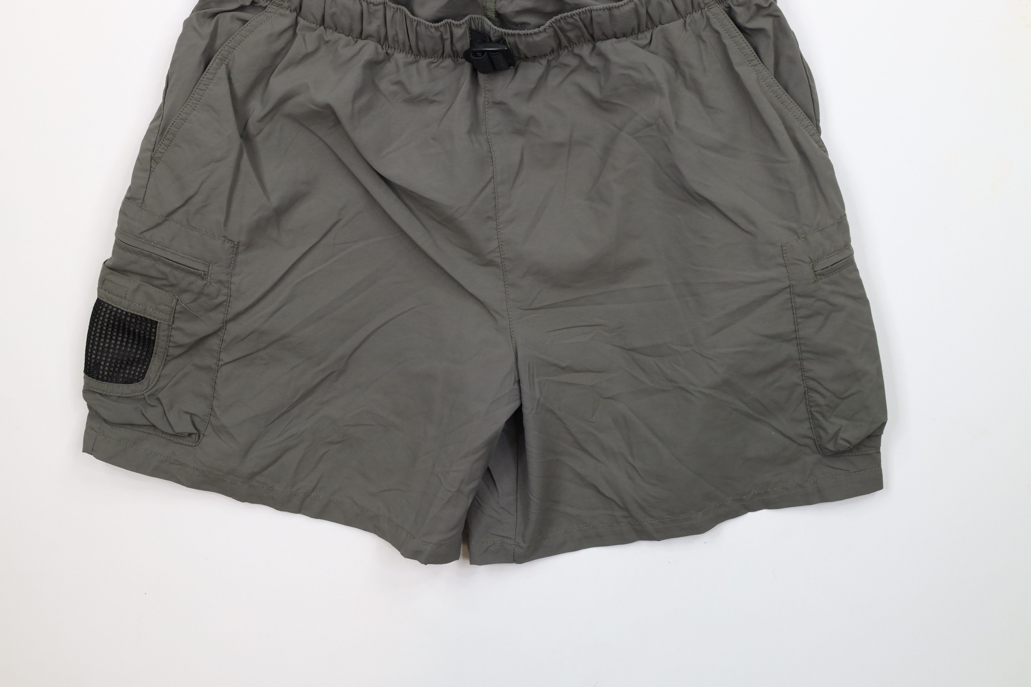 Columbia × Vintage Vintage 90s Columbia Above Knee Shorts Nylon Green Size US 34 / EU 50 - 4 Thumbnail