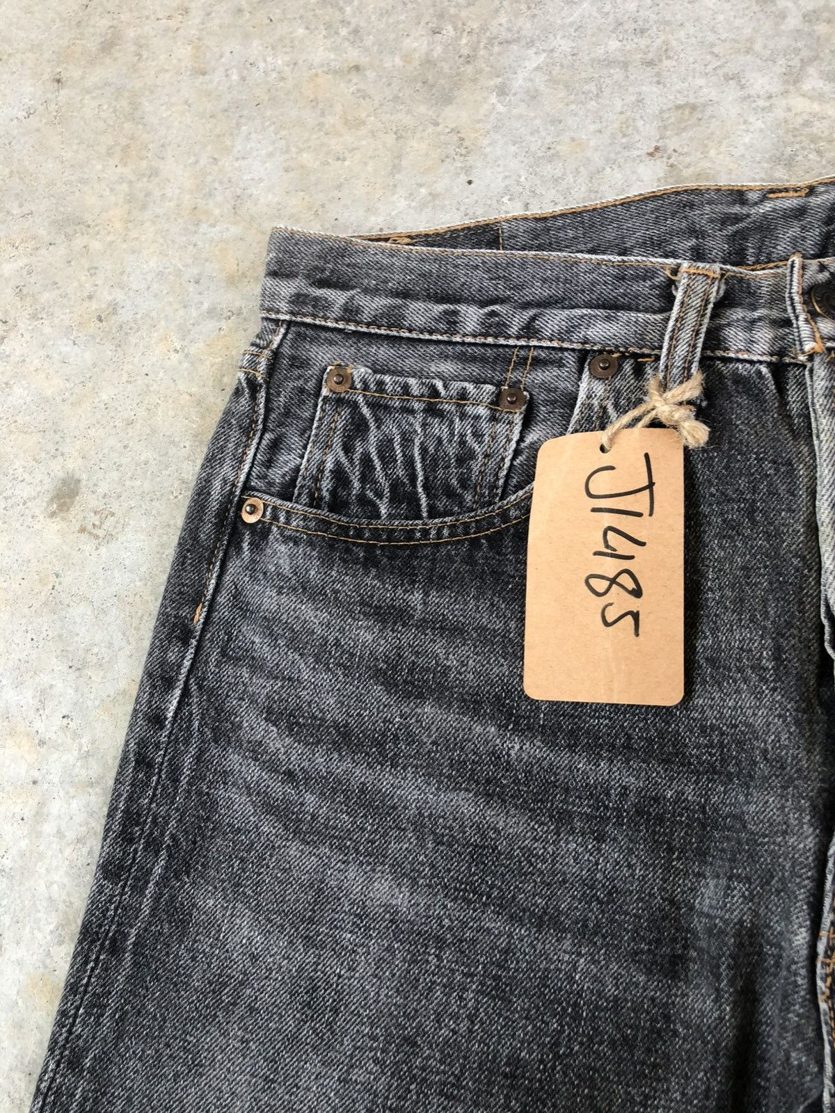 Denime Denime Orizzonti Distressed Jeans Selvedge Denim Size US 30 / EU 46 - 15 Thumbnail