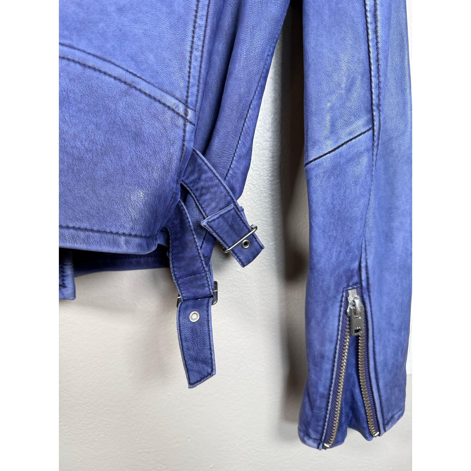 Iro IRO Ashville Lambskin Leather Jacket $1200 size 36/4 US Size S / US 4 / IT 40 - 12 Thumbnail