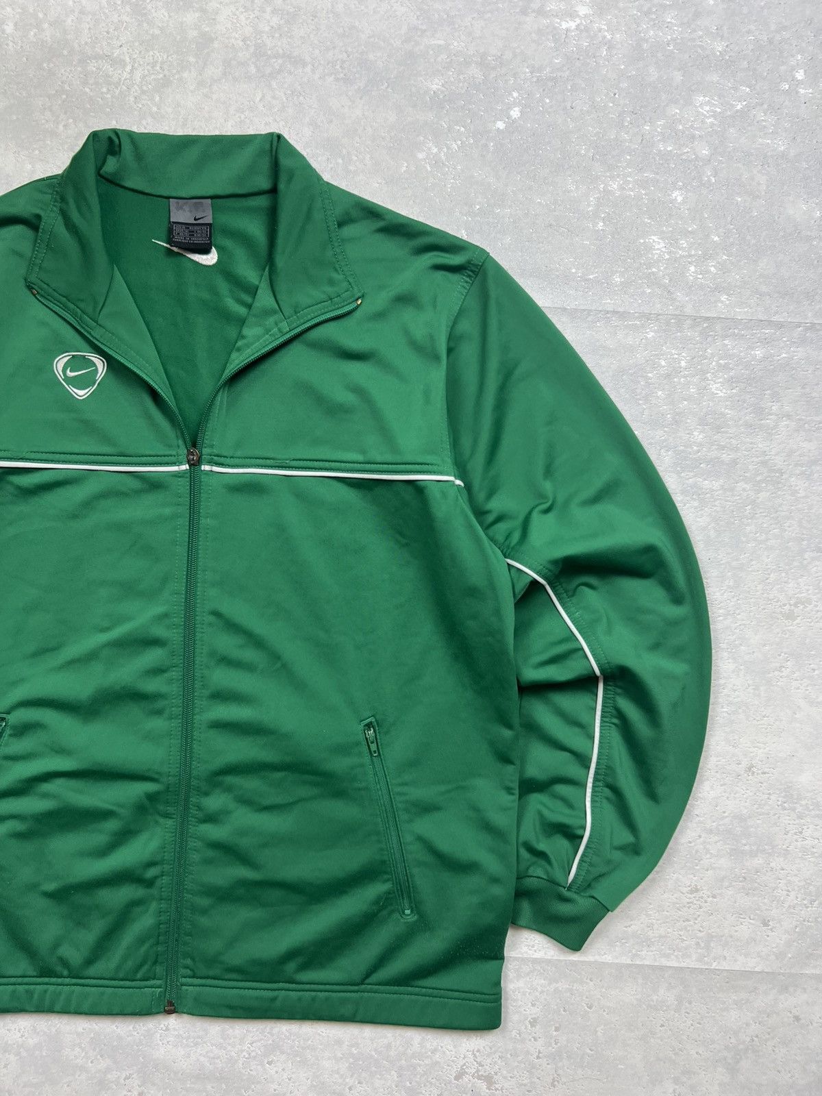 Nike 90s Nike Swoosh Vintage Y2K Oversized Retro Track Jacket Size US M / EU 48-50 / 2 - 3 Thumbnail