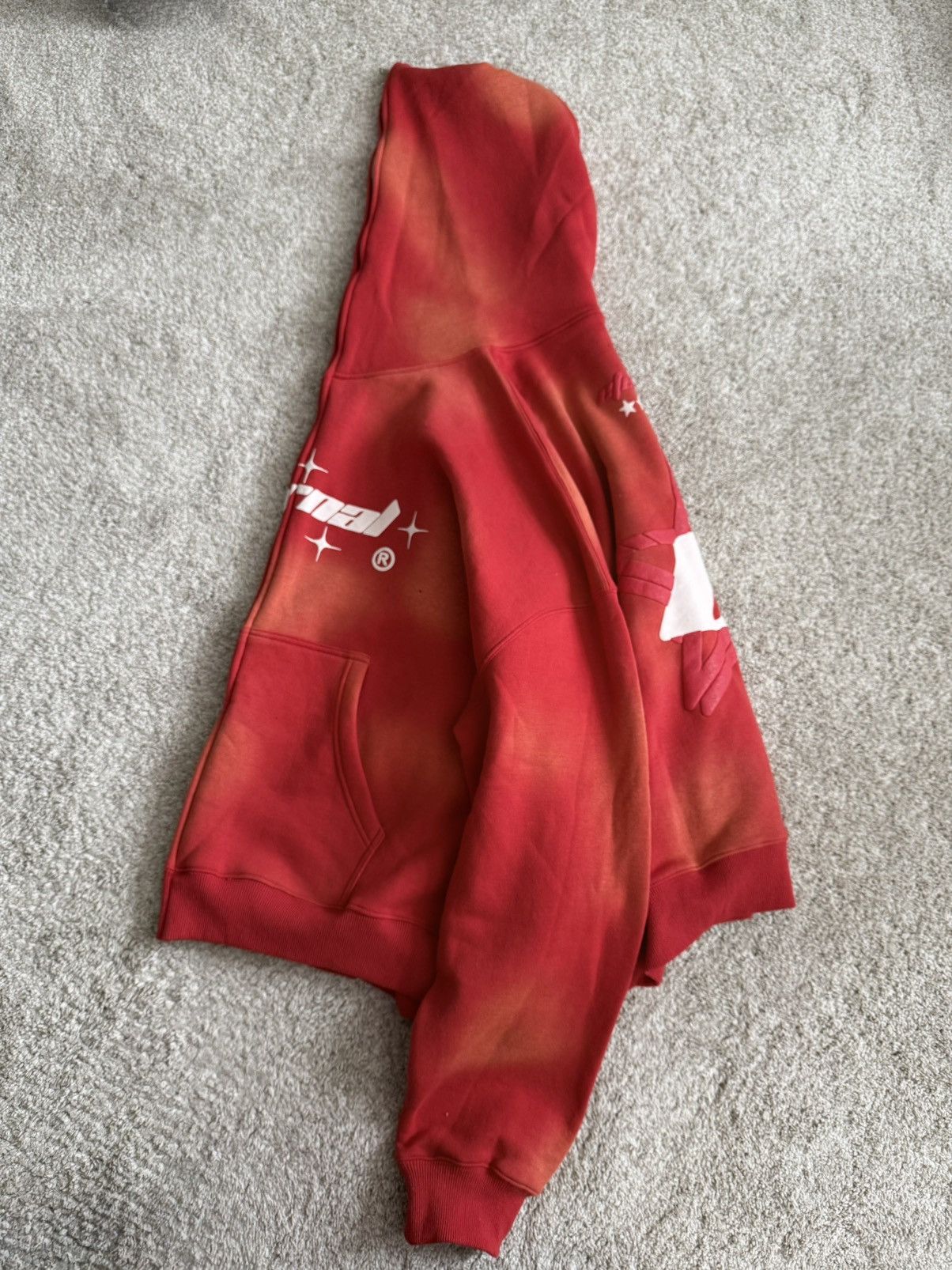 Other Sun Faded Star Boy Oversized Cropped Full Zip Up XXL Size US XXL / EU 58 / 5 - 3 Thumbnail