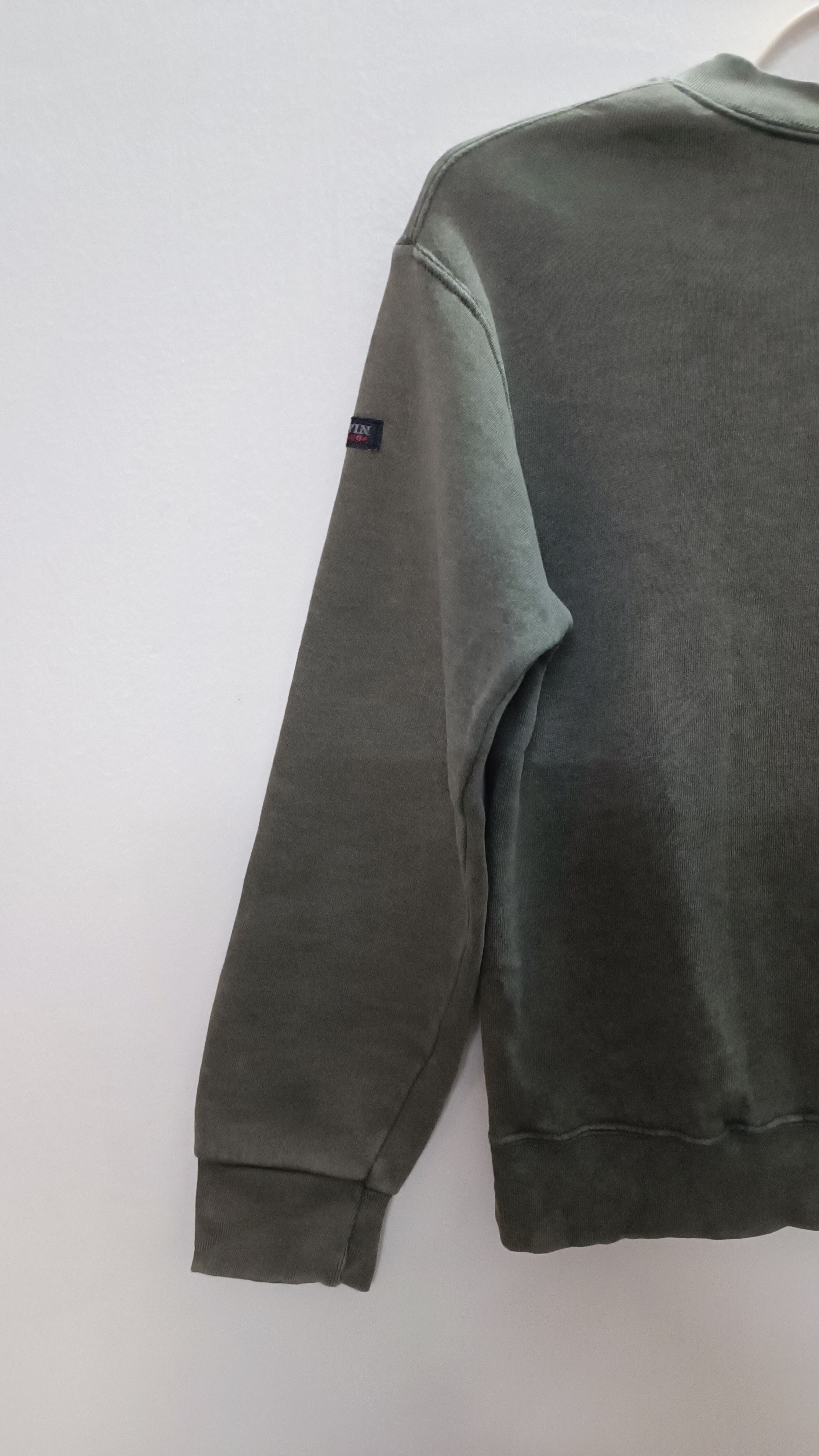 Designer × Edwin × Vintage Vintage Look Edwin Made in USA Grey Sweatshirts Size S / US 4 / IT 40 - 9 Thumbnail