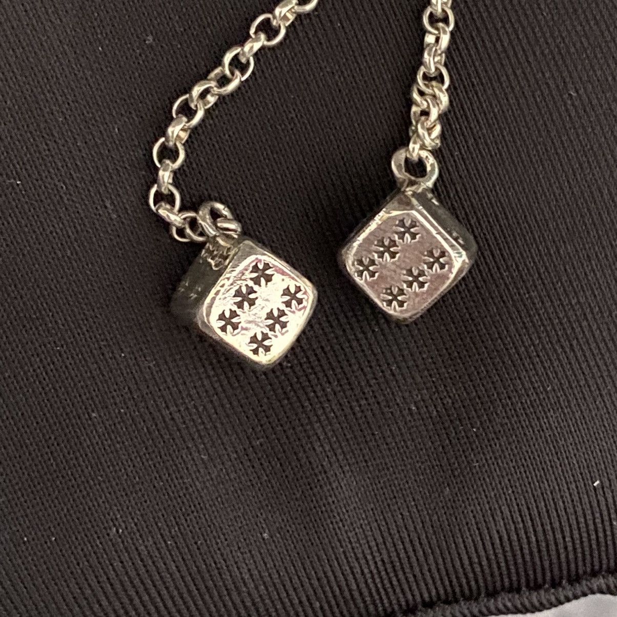 Chrome Hearts Chrome Hearts CH PLUS POST DICE Left Side earring silver Size ONE SIZE - 16 Thumbnail