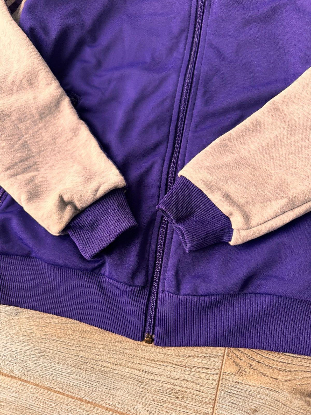 Adidas Vintage Adidas Original Purple Bomber Jacket Size US S / EU 44-46 / 1 - 6 Thumbnail