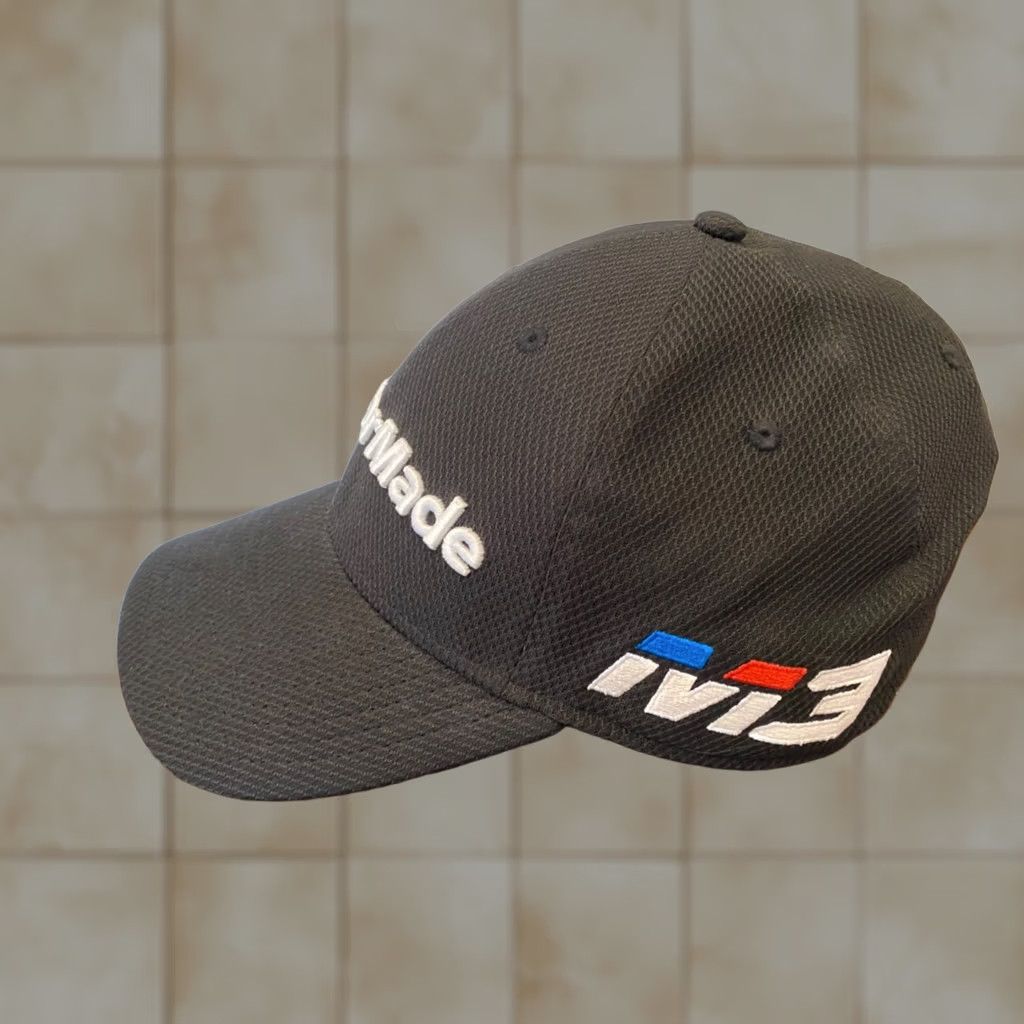 New Era New Era Taylormade M3 Golf Adjustable 39Fifty L/XL Hat Black | TP5 Logo Embroidered | Mens Baseball Cap Size ONE SIZE - 1 Thumbnail