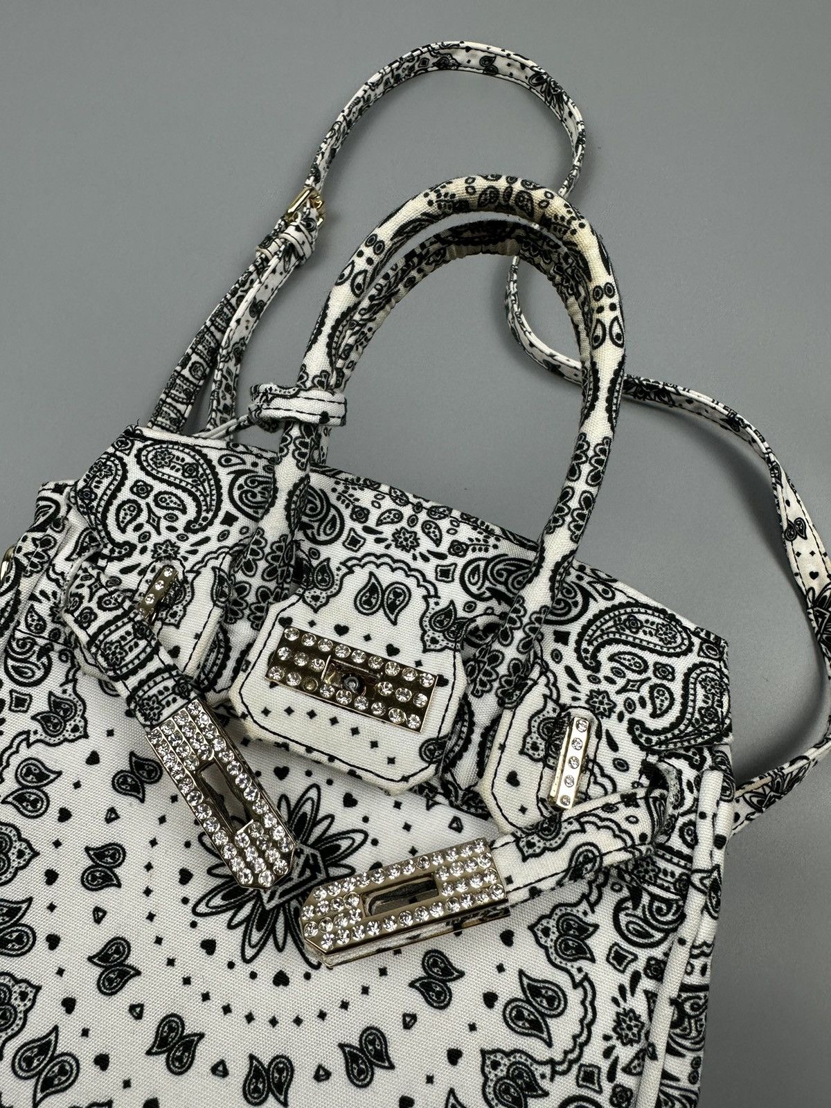 Designer × If Six Was Nine Rare Hermetic Paisley Birkin Inspired By Hermes Birkin Size ONE SIZE - 6 Thumbnail