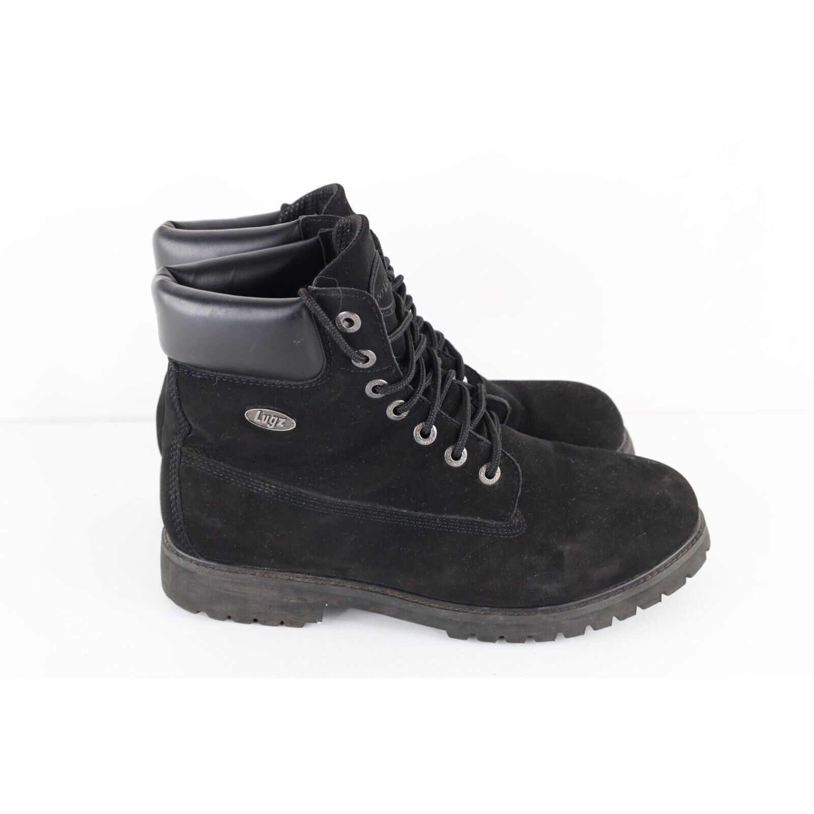Vintage Vintage 90s Lugz Boots Suede Leather Work Boots Size US 10.5 / EU 43-44 - 4 Thumbnail