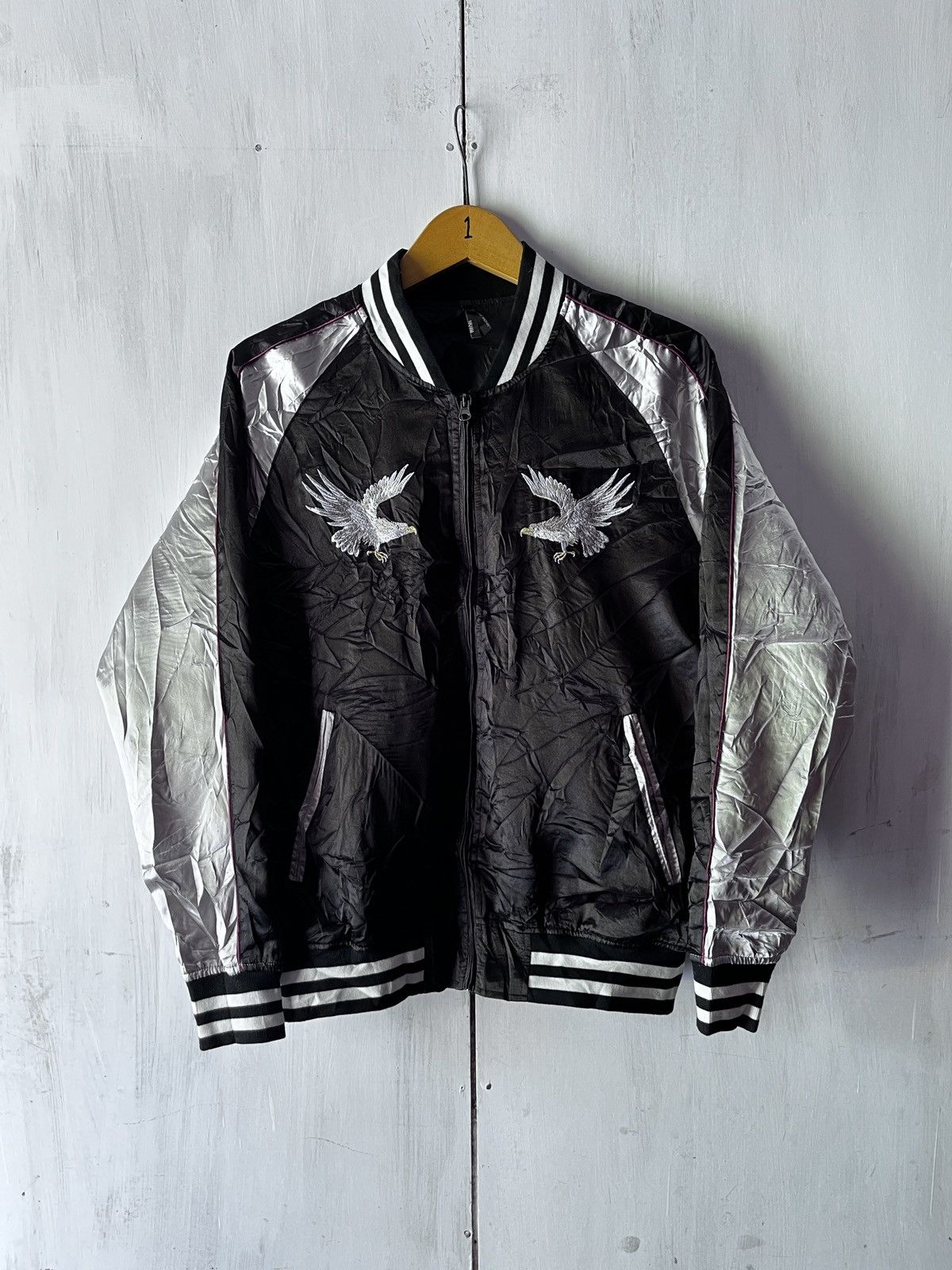 Japanese Brand JAPANESE HALHAM SUKAJAN BOMBER Size US L / EU 52-54 / 3 - 2 Thumbnail