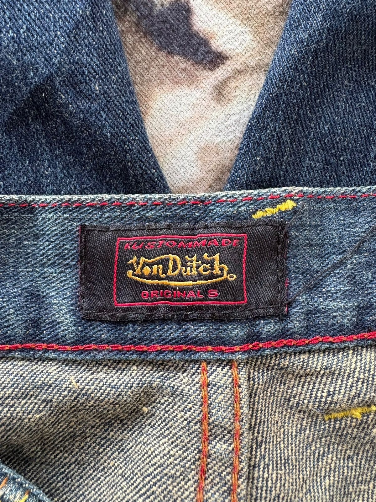 Von Dutch Vintage American Von Dutch Patches Baggy Jeans Size US 32 / EU 48 - 9 Thumbnail