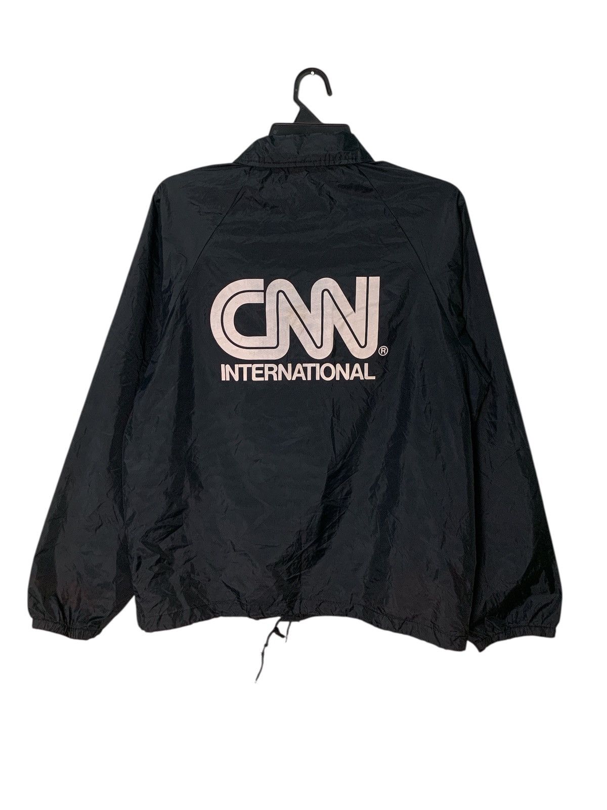 Other Rare Design Vintage CNN International Button Up Windbreaker Size US M / EU 48-50 / 2 - 1 Thumbnail