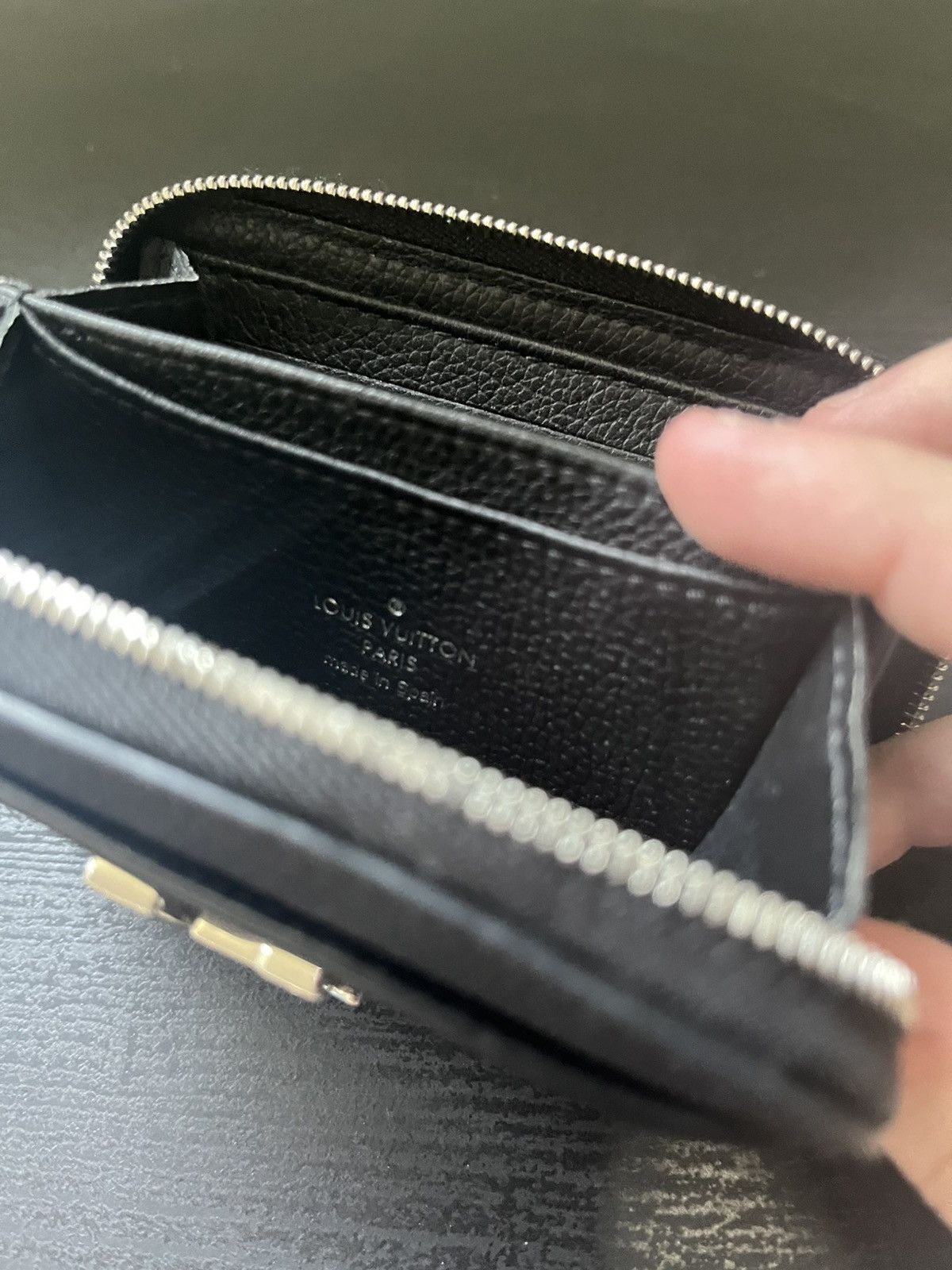Louis Vuitton LOUIS VUITTON Lockme Zippy Coin Purse Wallet Size ONE SIZE - 4 Thumbnail