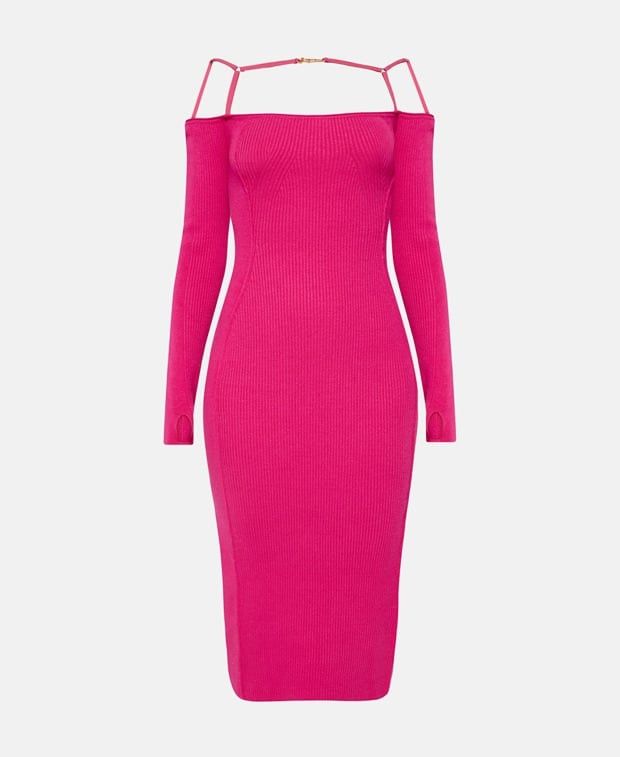 Jacquemus Linen-blend dress Size S / US 4 / IT 40 - 1 Thumbnail