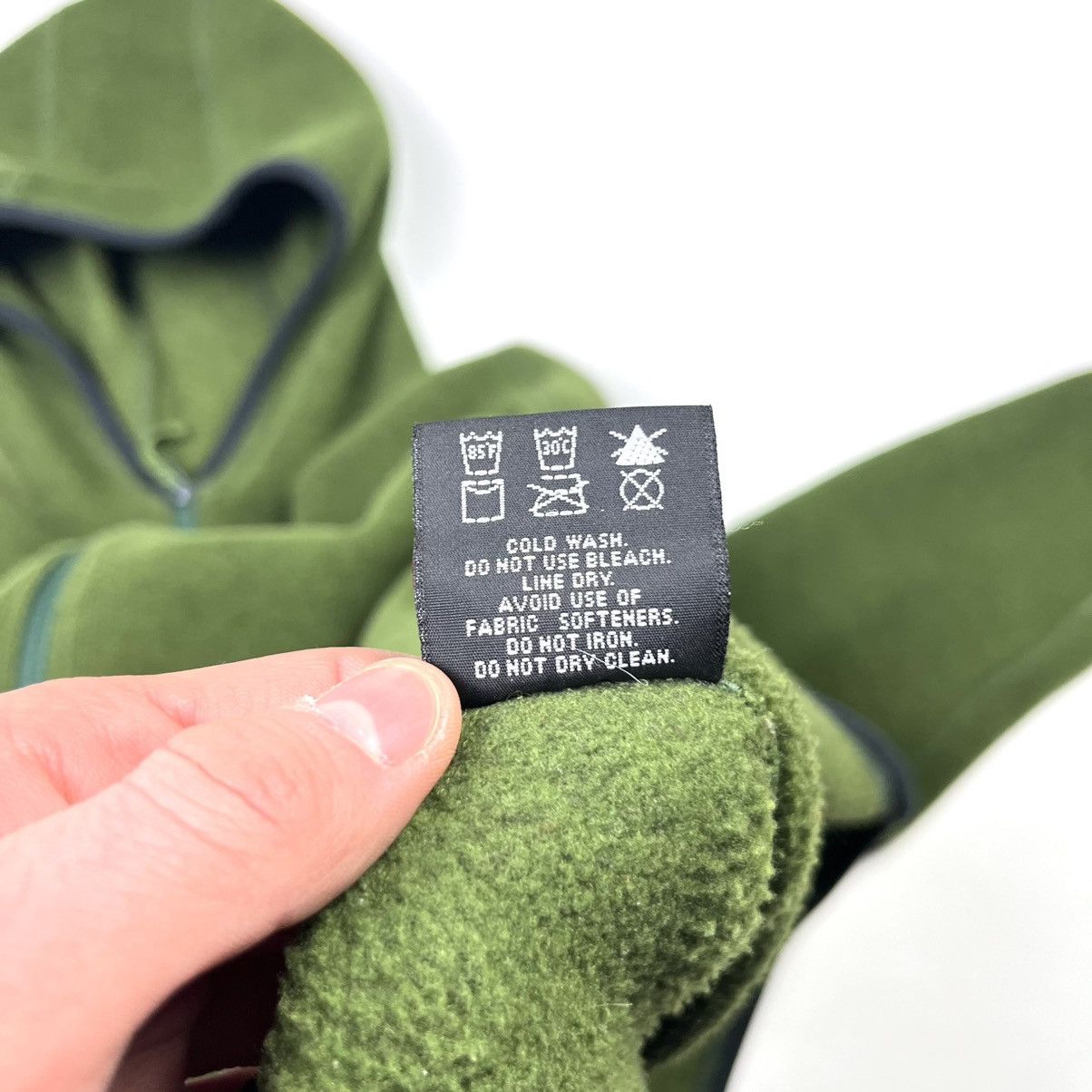 Arc'teryx × Vintage Arcteryx Covert Hoody Polartec Fleece Jacket Green Mens Size US L / EU 52-54 / 3 - 6 Thumbnail
