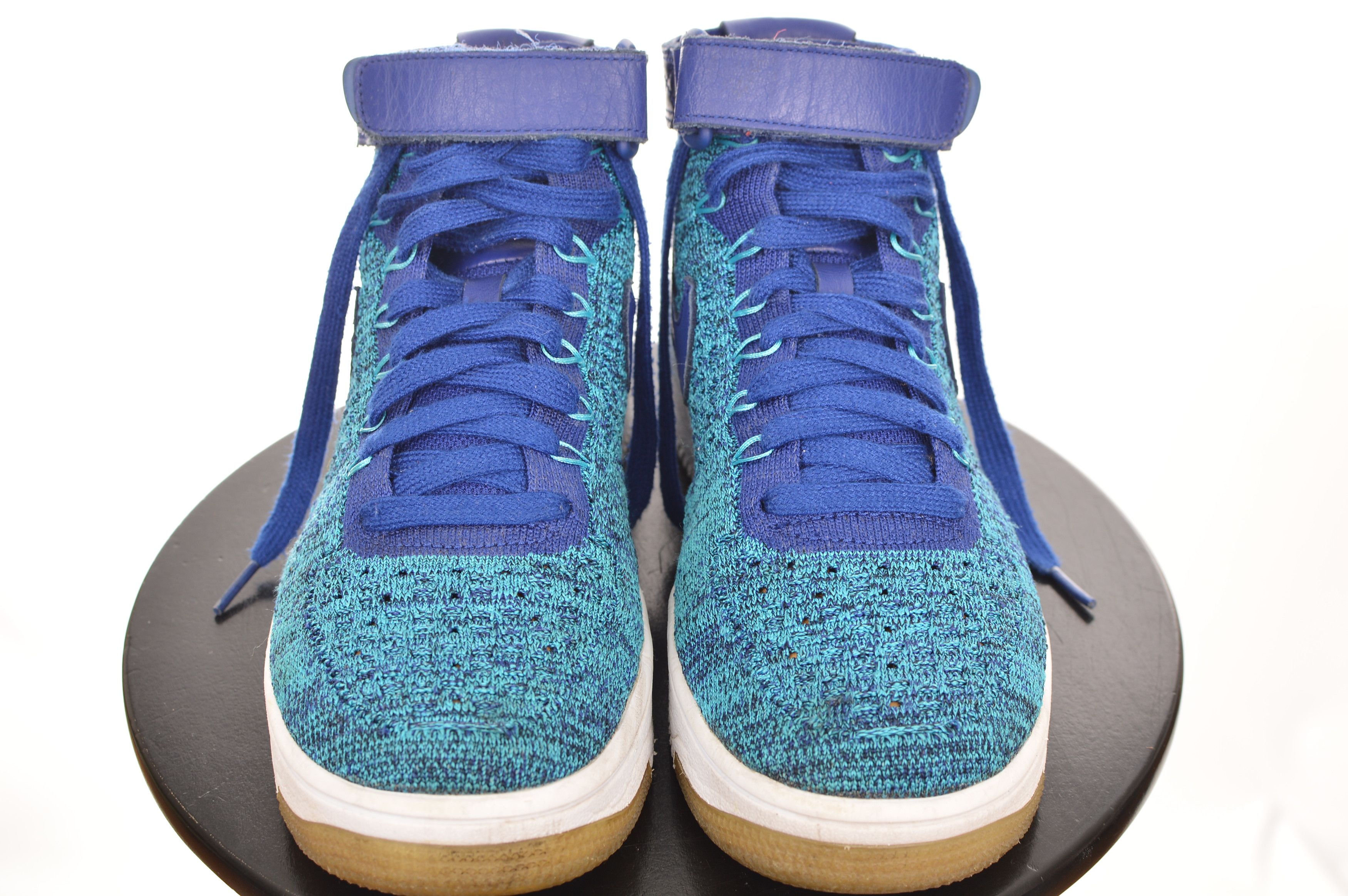 Nike Nike Air Force 1 AF1 Flyknit Blue Lagoon Sneakers Size US 8 / IT 38 - 2 Thumbnail