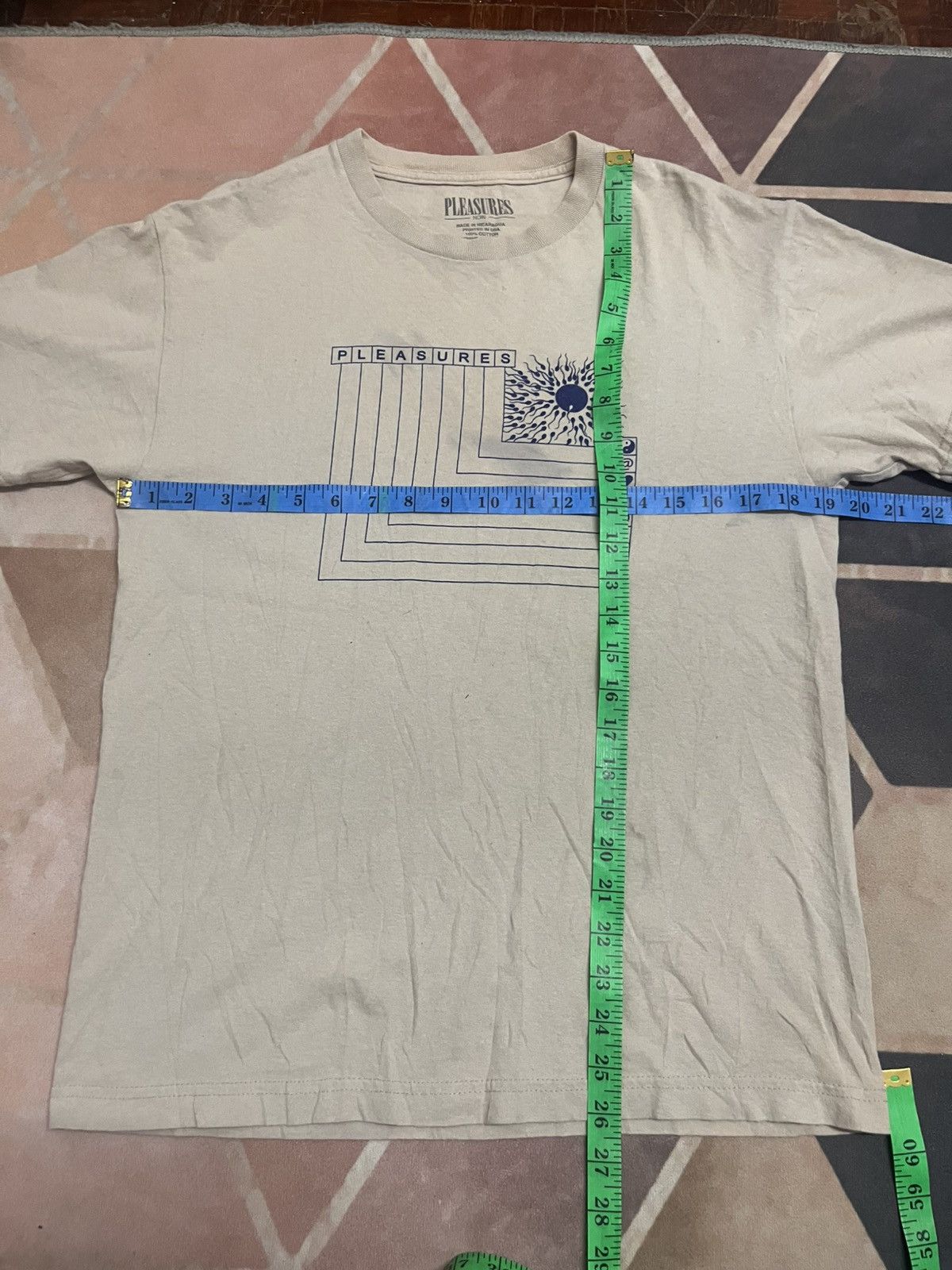 Pleasures pleasures religion sperm tee Size US M / EU 48-50 / 2 - 9 Thumbnail