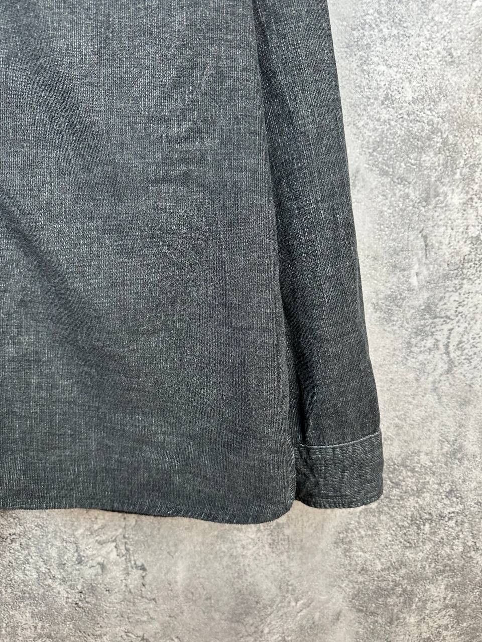 Allsaints AllSaints Lorella LS Shirt Gray Textured Ramskull Logo Size US M / EU 48-50 / 2 - 8 Thumbnail