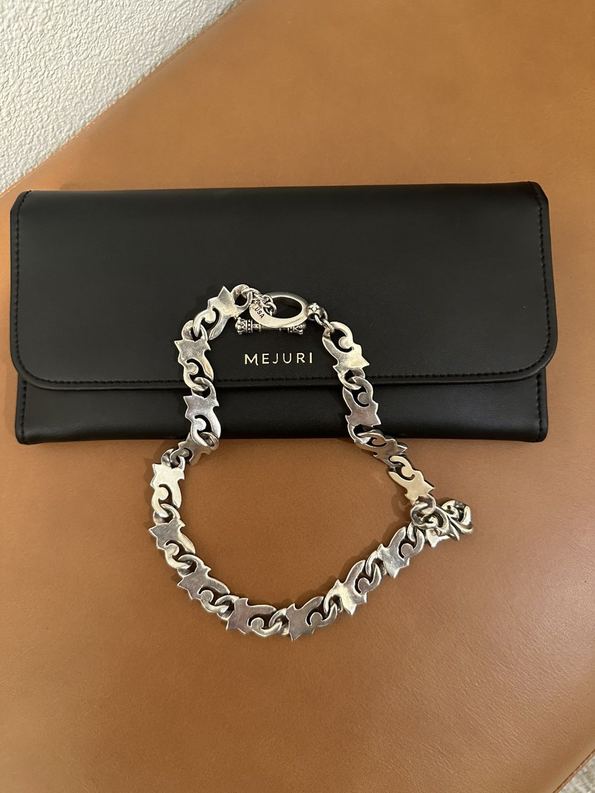 King Baby Studio King Baby Studio 18 Inch Floral Script Link Chain Silver 925 Size ONE SIZE - 5 Thumbnail