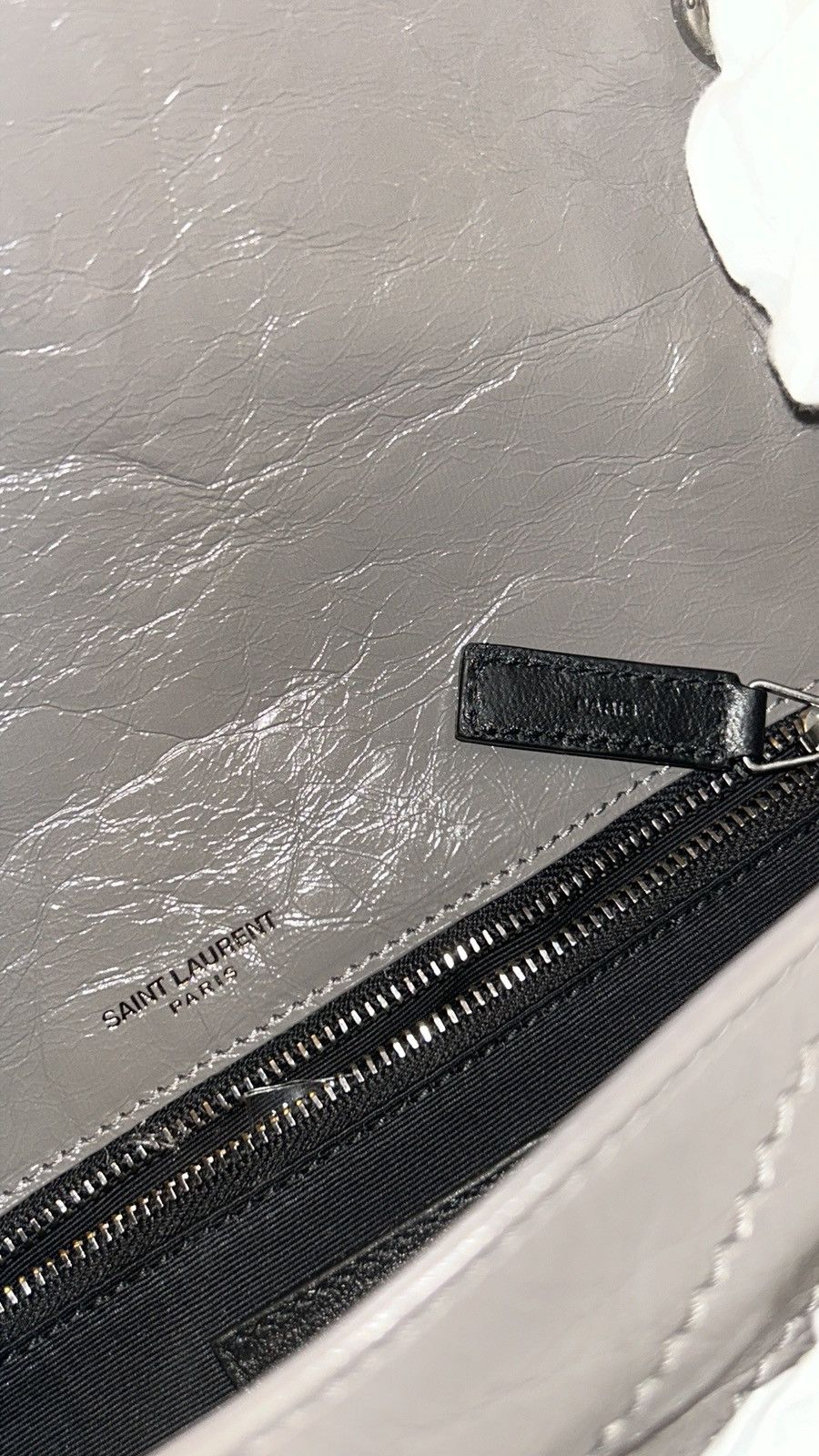 Saint Laurent Paris Saint Laurent Medium Niki Chain Leather Shoulder Bag Size ONE SIZE - 11 Thumbnail