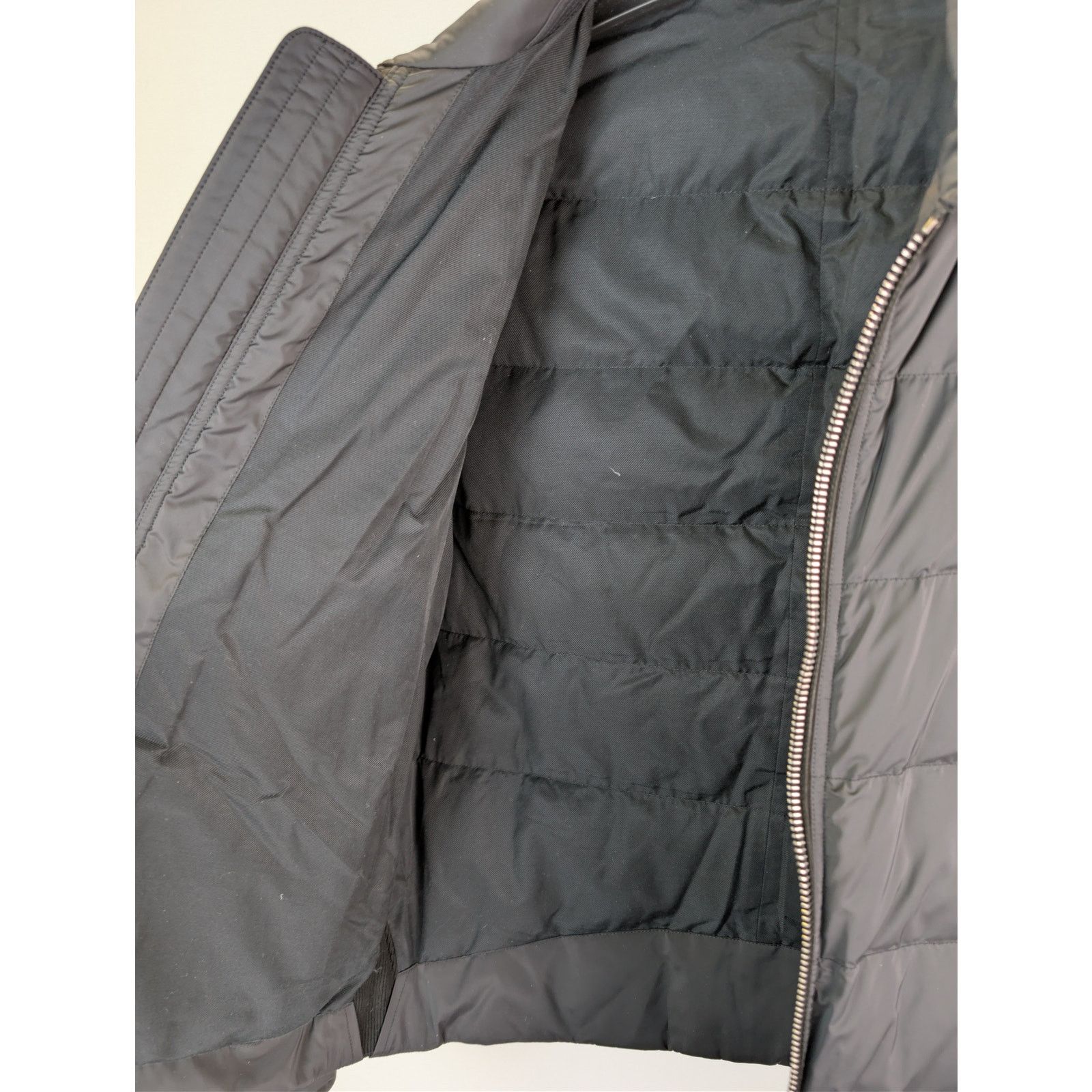 Tom Ford o1rshd1 CC20 Fit Leather-Trimmed Quilted Shell Down Jacket Size US M / EU 48-50 / 2 - 10 Thumbnail