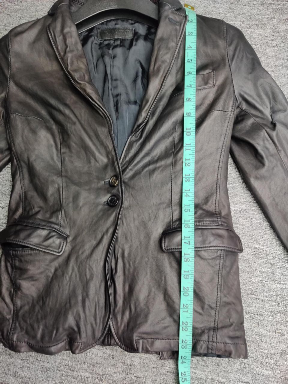 Neil Barrett Neill Barret Leather Black Single Breasted Blazer Jacket Size US XS / EU 42 / 0 - 18 Thumbnail