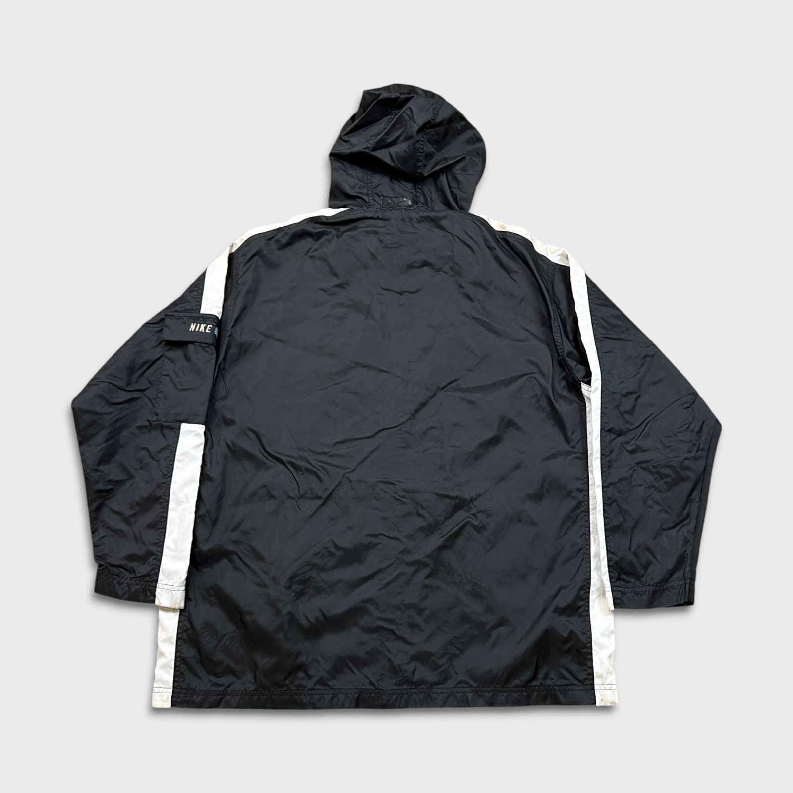 Nike × Vintage Vintage 90s Nike Jacket Large Sportswear Swoosh Windbreaker Size US L / EU 52-54 / 3 - 6 Thumbnail