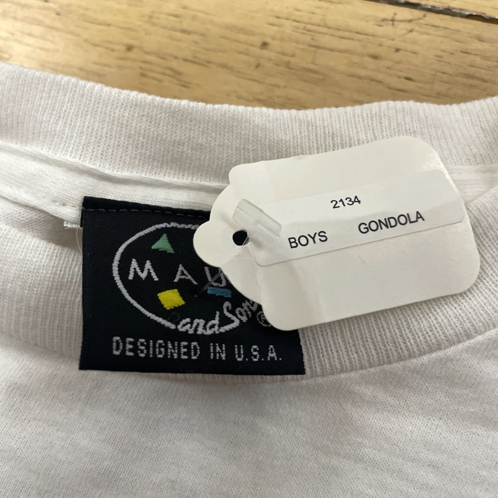 Logo 7 Maui and Sons T Shirt Men M Sharkman Logo Boys NEW Size US L / EU 52-54 / 3 - 6 Thumbnail