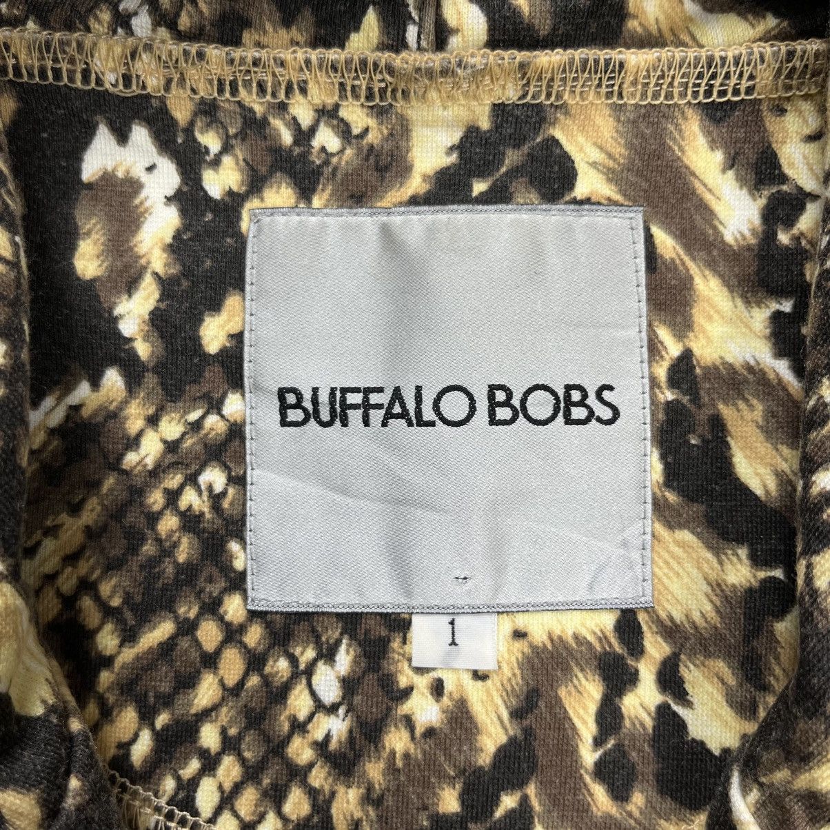 BUFFALO BOBS 2000s Buffalo Bobs - Thumbhole Cyber Reptilian Zip Hoodie Size US M / EU 48-50 / 2 - 10 Thumbnail