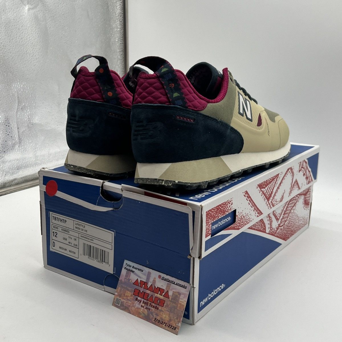 New Balance Trailbuster sand navy Size US 12 / EU 45 - 5 Thumbnail