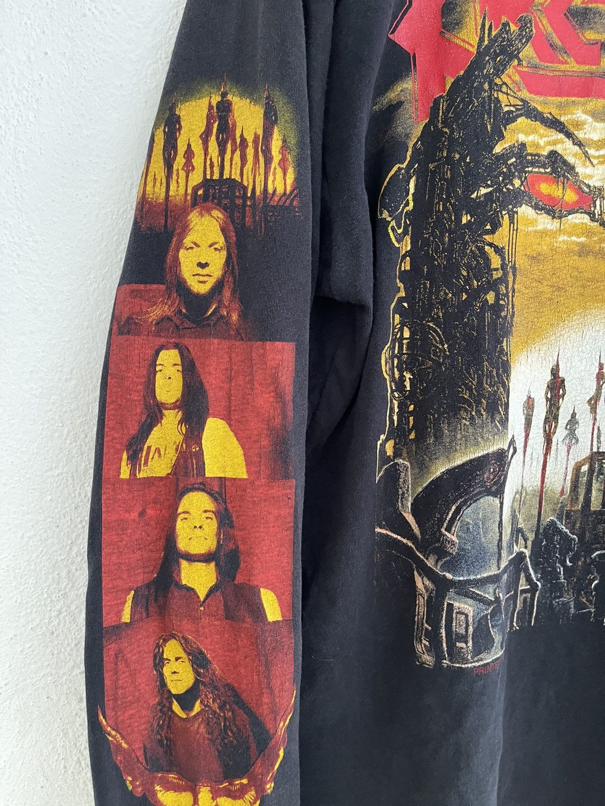 Band Tees × Vintage Vintage 1993 Kreator Line Up Longsleeve Size US L / EU 52-54 / 3 - 3 Thumbnail