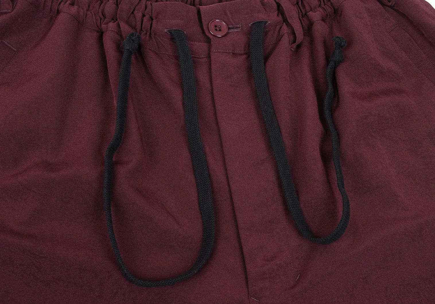 Yohji Yamamoto Acetate-Poly Side Disassemble Pants in Bordeaux Size US 34 / EU 50 - 3 Thumbnail