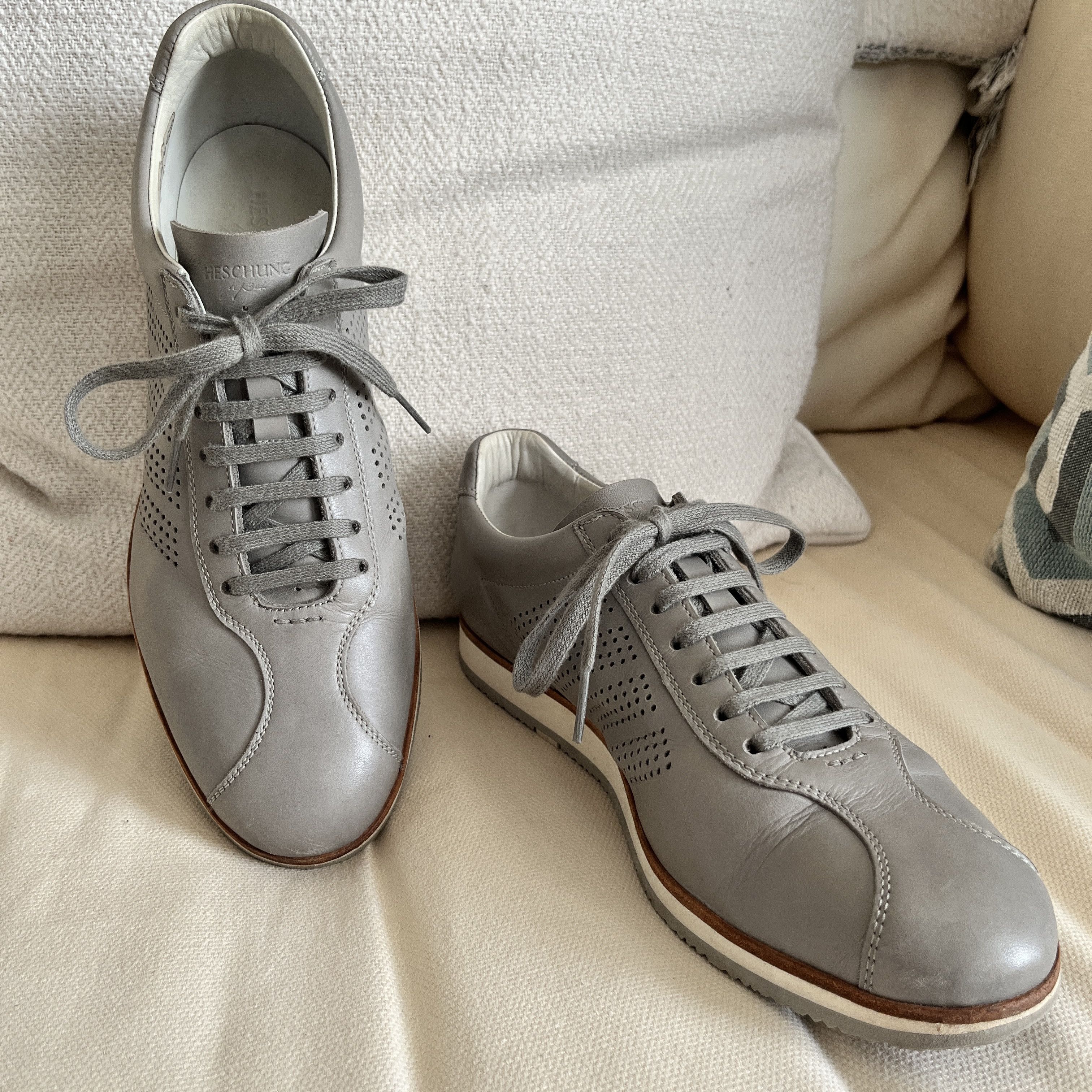 Heschung Leather Sneakers Trainers Size US 8 / EU 41 - 1 Thumbnail