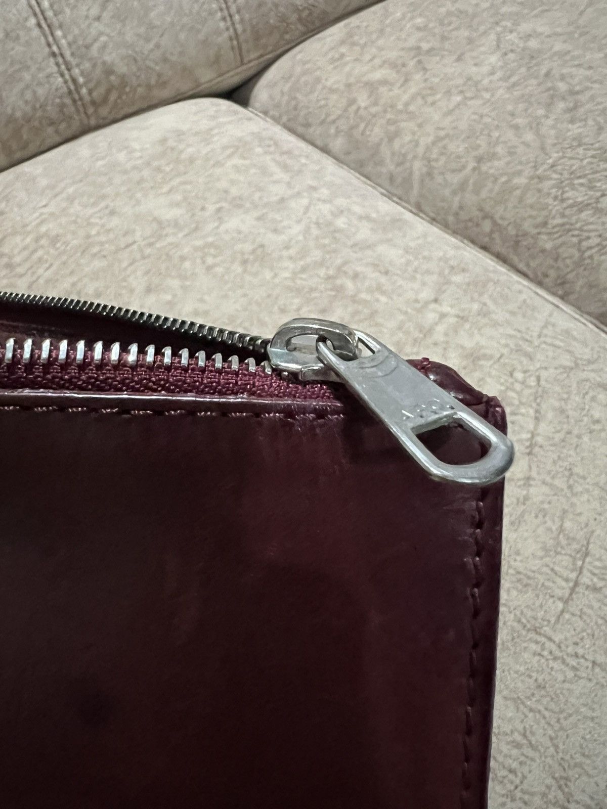 A.P.C. APC Portugal Thick Leather Minimal Utility Clutch Bag Size ONE SIZE - 6 Thumbnail