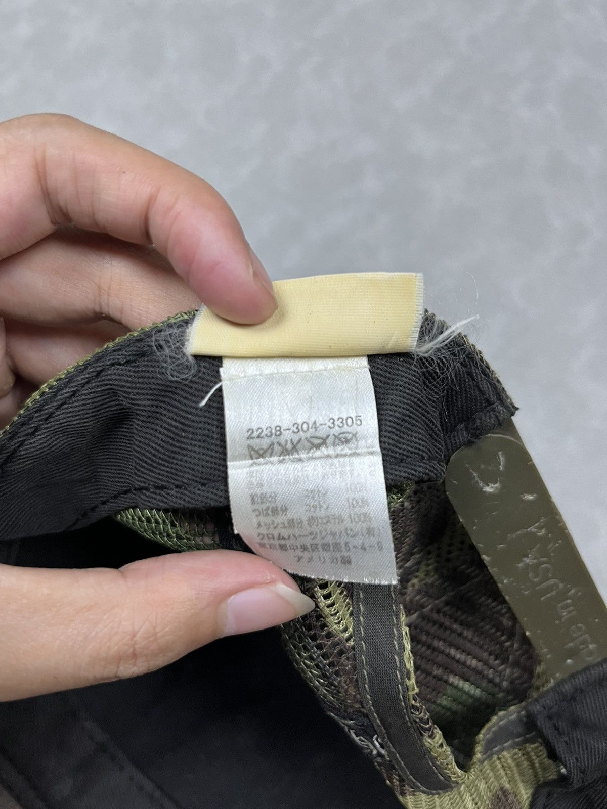 Chrome Hearts Chrome Hearts “FUCK” camo hat Size ONE SIZE - 15 Thumbnail