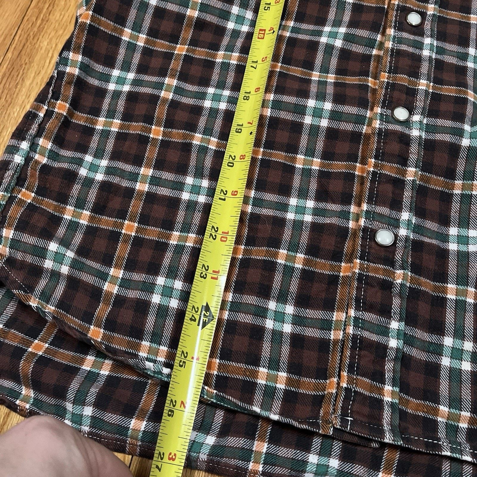 Remi Relief Golden State Remi Plaid Pearl Snap Shirt Fit Japan Western Size US S / EU 44-46 / 1 - 7 Thumbnail