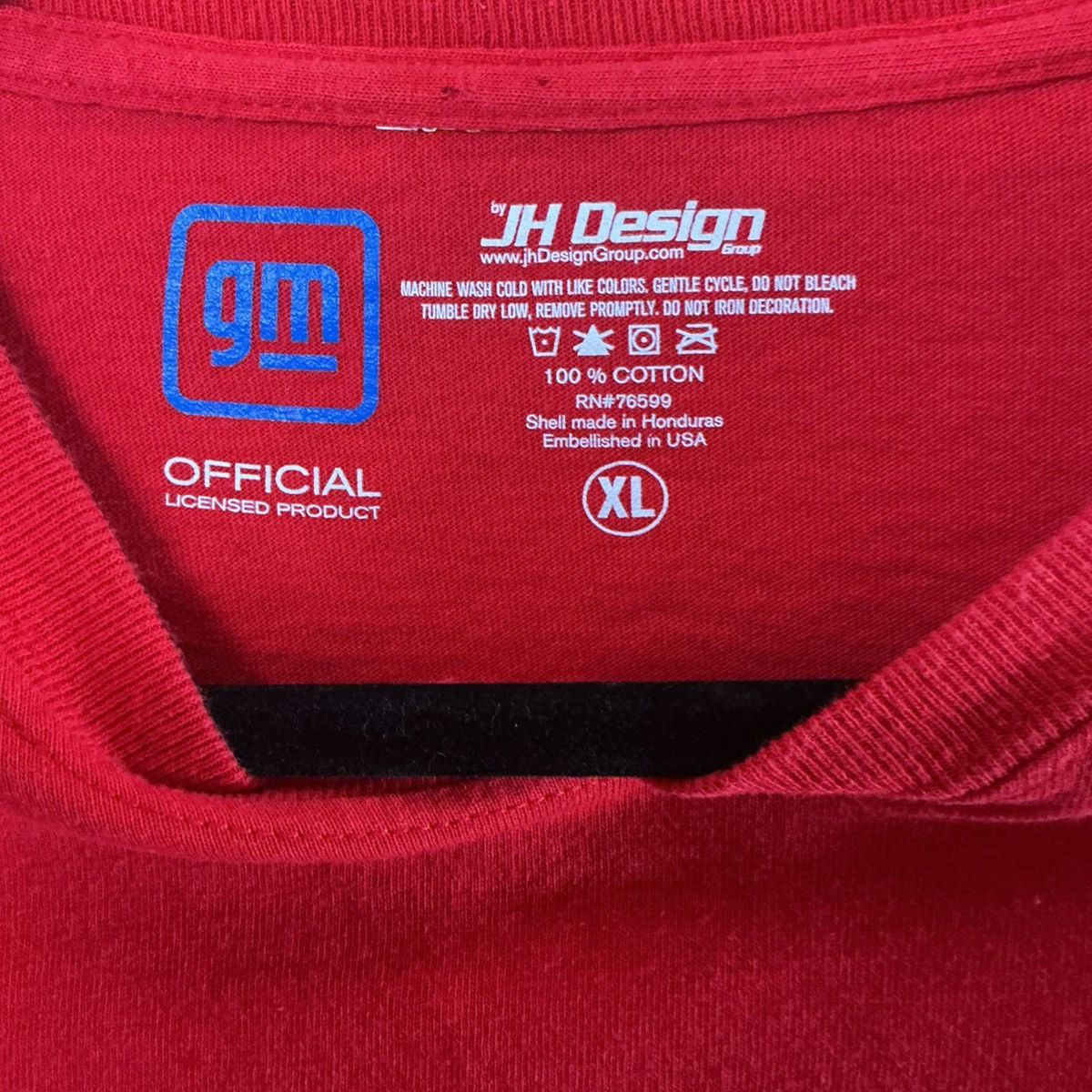 Other Chevrolet Corvette TShirt Red GM Licensed Logo Front Back XL Size US XL / EU 56 / 4 - 3 Thumbnail